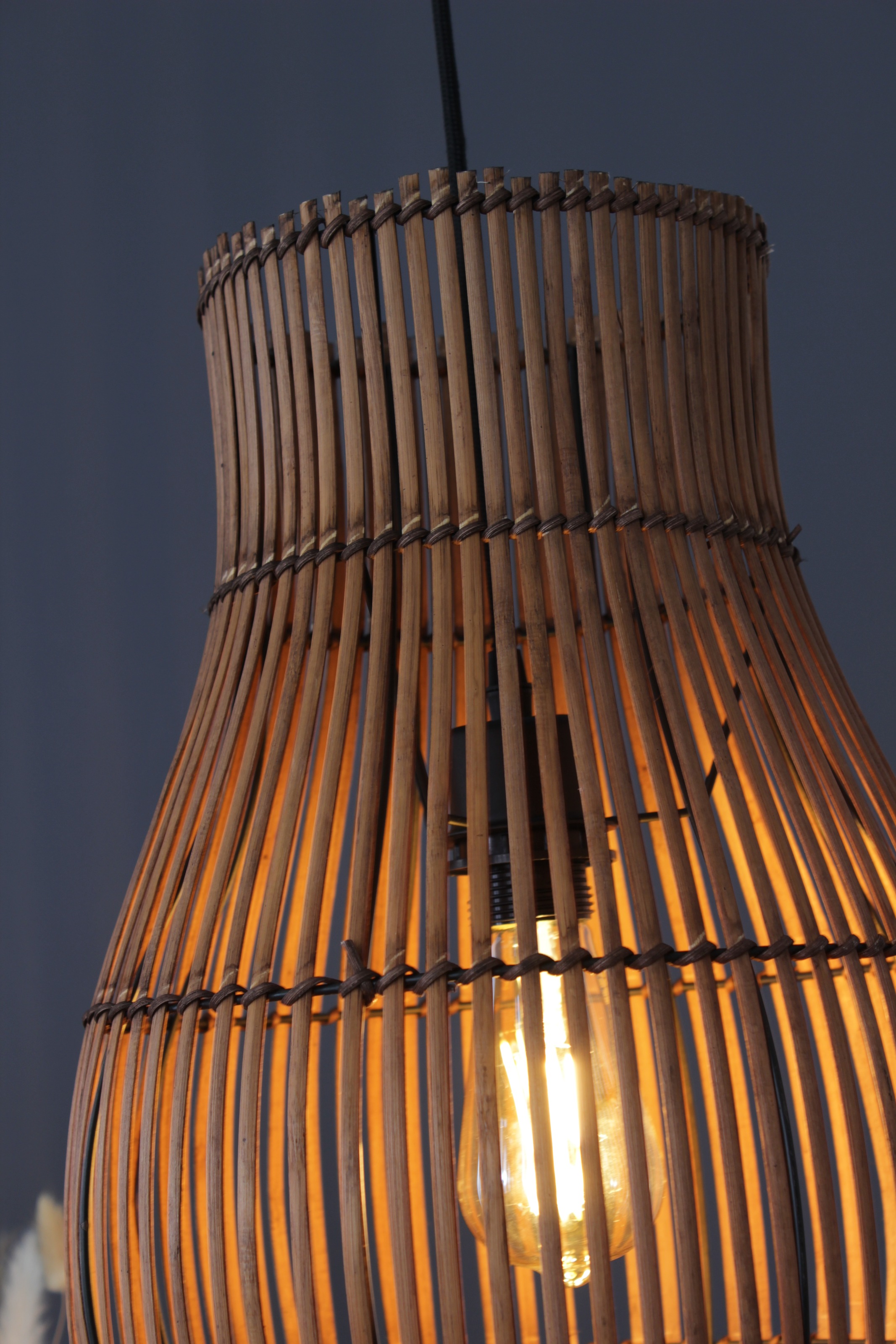 ECO-LIGHT Pendelleuchte »Bamboo«, 1 flammig, Leuchtmittel E27 | ohne Leuchtmittel