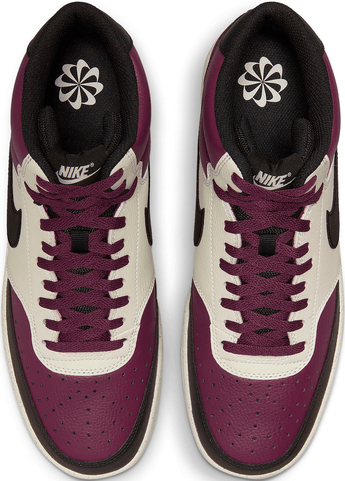 Nike Sportswear Sneaker »COURT VISION MID NEXT NATURE«, Design auf den Spuren des Air Force 1