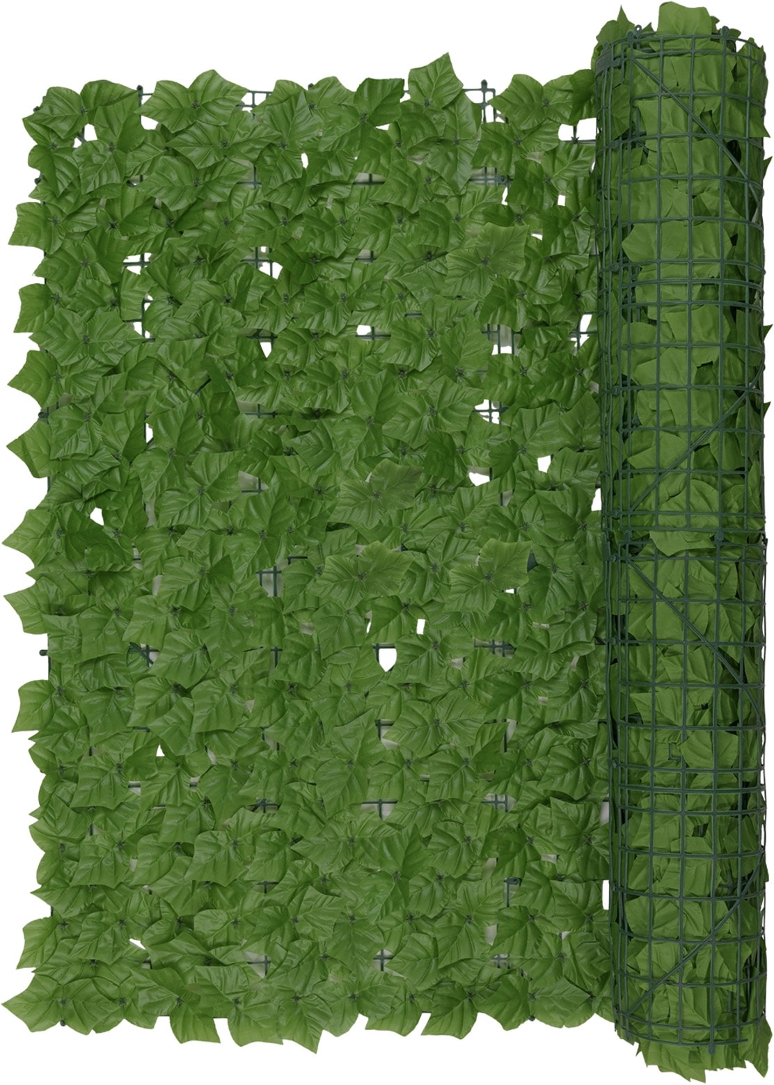 Maximex Sichtschutzelement »Sichtschutzmatte Efeu« witterungsbeständige Sichtschutzhecke, Kunststoff, für Balkon & Garten