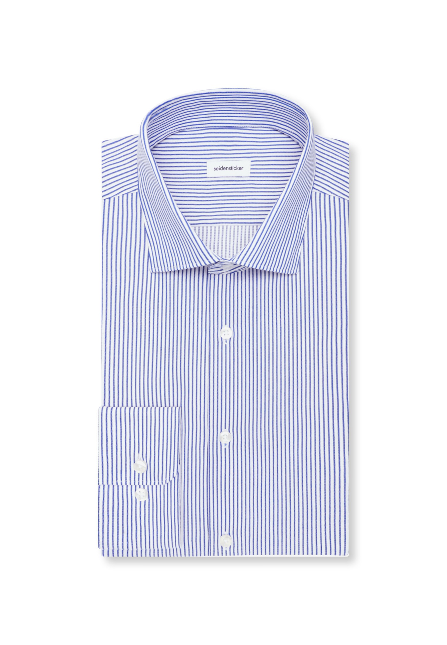 seidensticker Businesshemd »Schwarze Rose« Slim 1/1 Kentkragen Gestreift