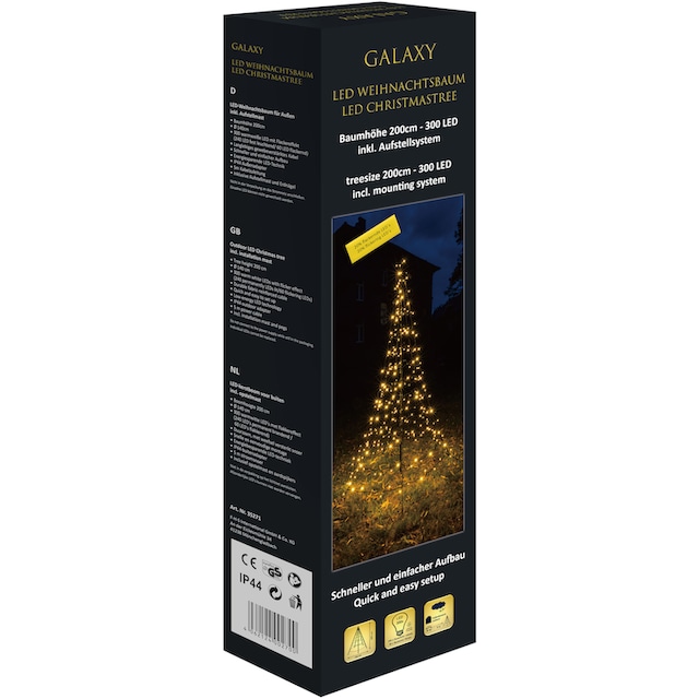 GALAXY LED Dekolicht »Weihnachtsdeko aussen«, 300 flammig-flammig,  stromsparende LED im OTTO Online Shop