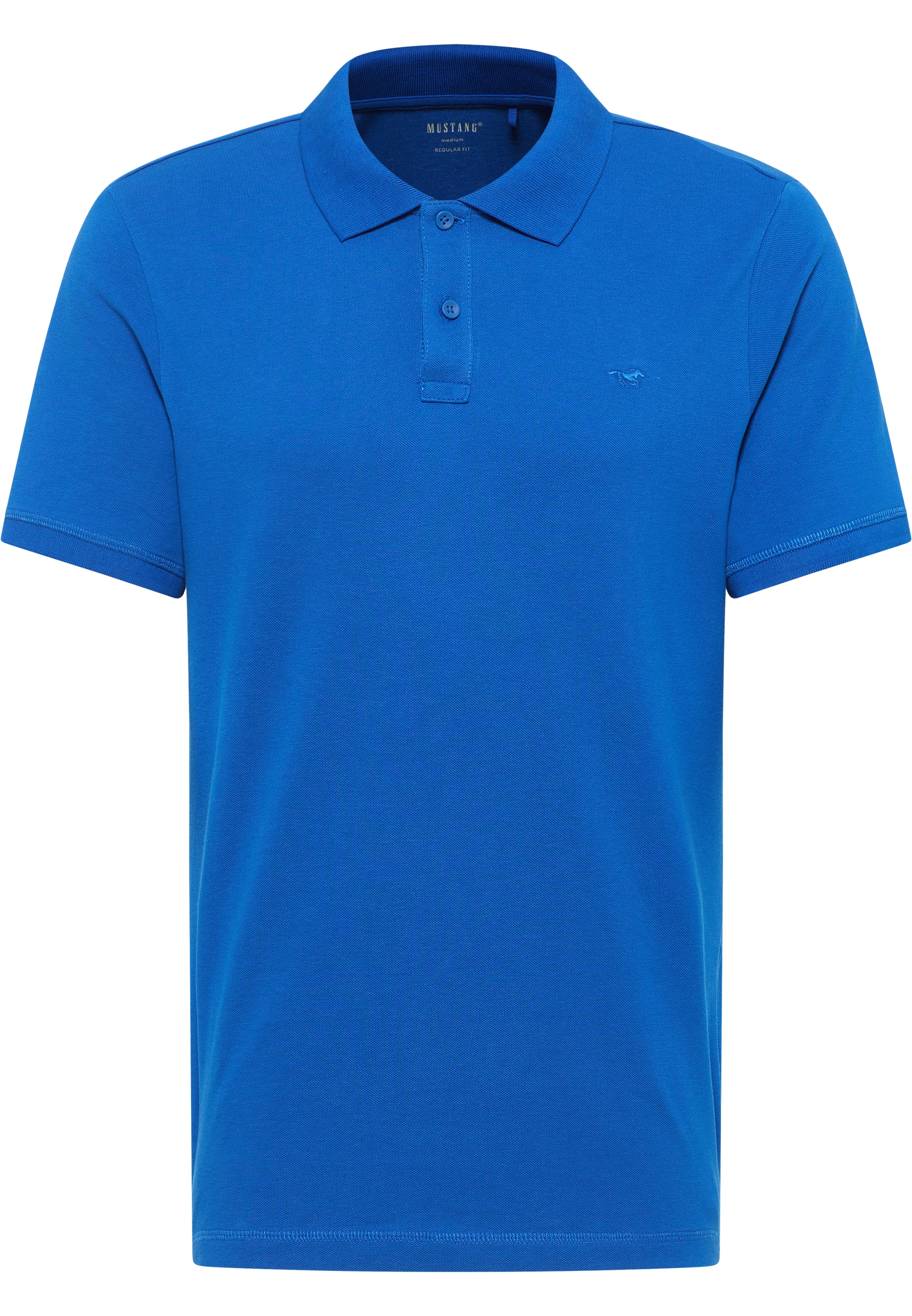 MUSTANG Poloshirt »Style Palco«, mit Logo-Stickerei
