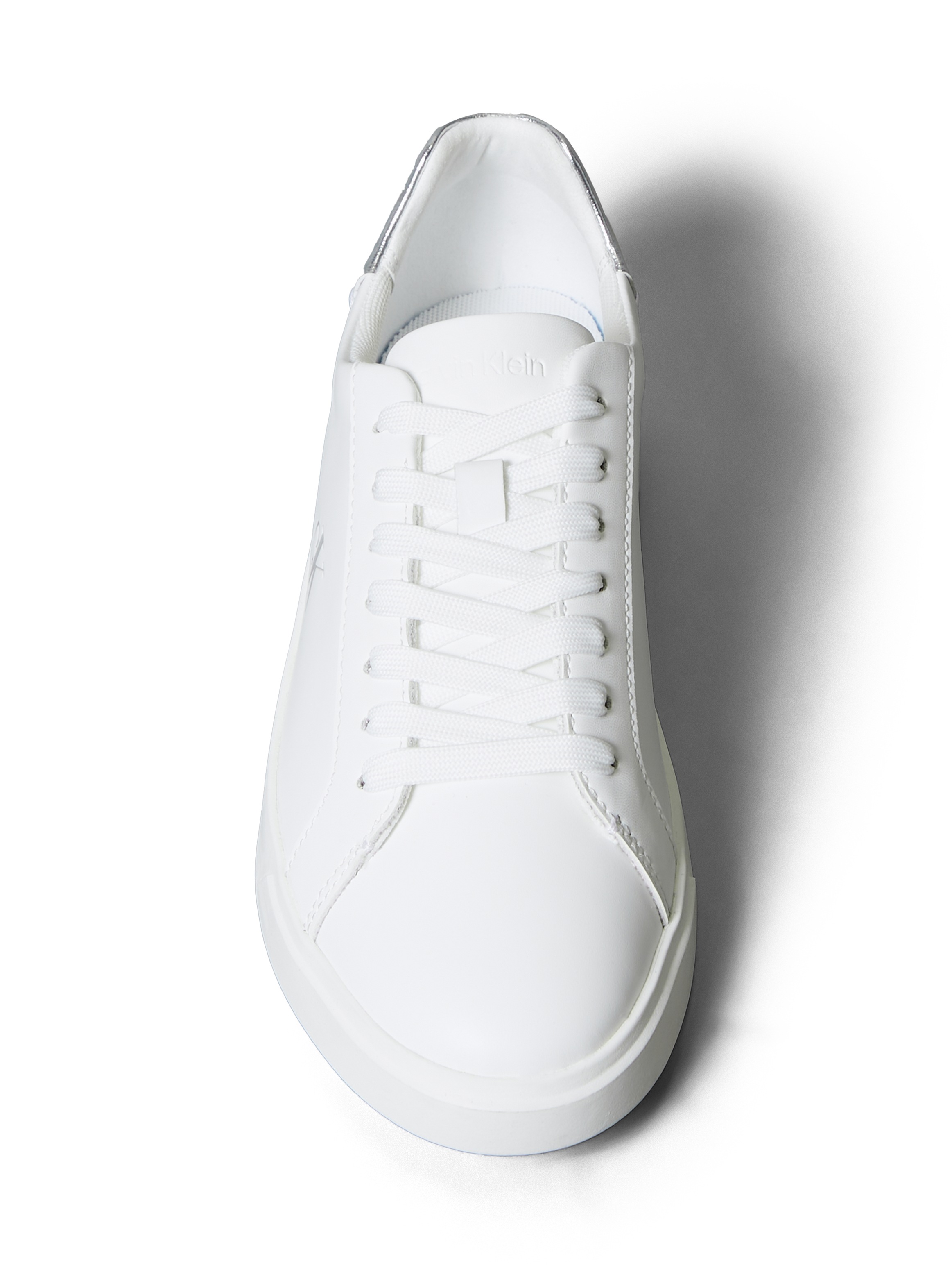 Calvin Klein Plateausneaker »LOW PRO CUPS LACEUP LTH MET«  Schnürschuh, Halbschuh, Freizeitschuh mit Logo