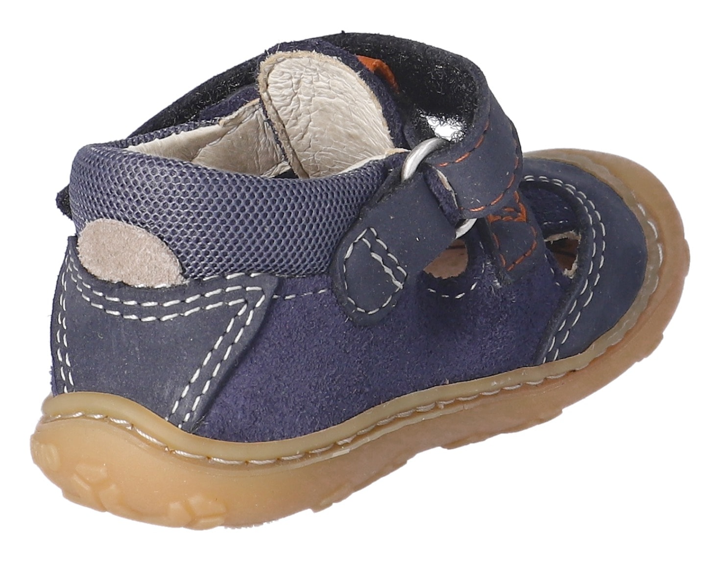 PEPINO by RICOSTA Lauflernschuh »Ebi WMS: weit«, Klettschuh, Babyschuh, Lederinnensohle, Größenschablone zum Download