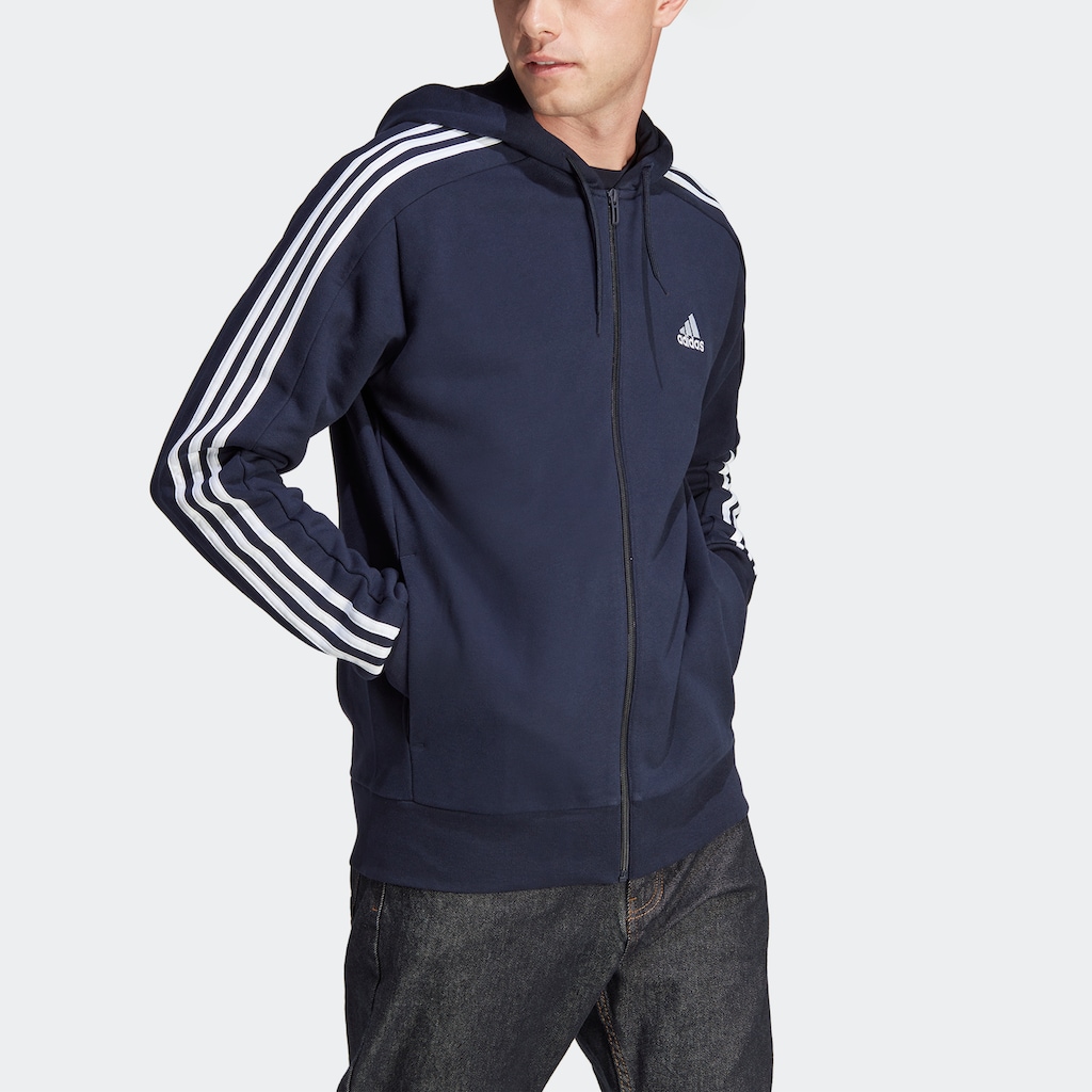 adidas Sportswear Kapuzensweatjacke »M 3S FT FZ HD«, (1 tlg.)