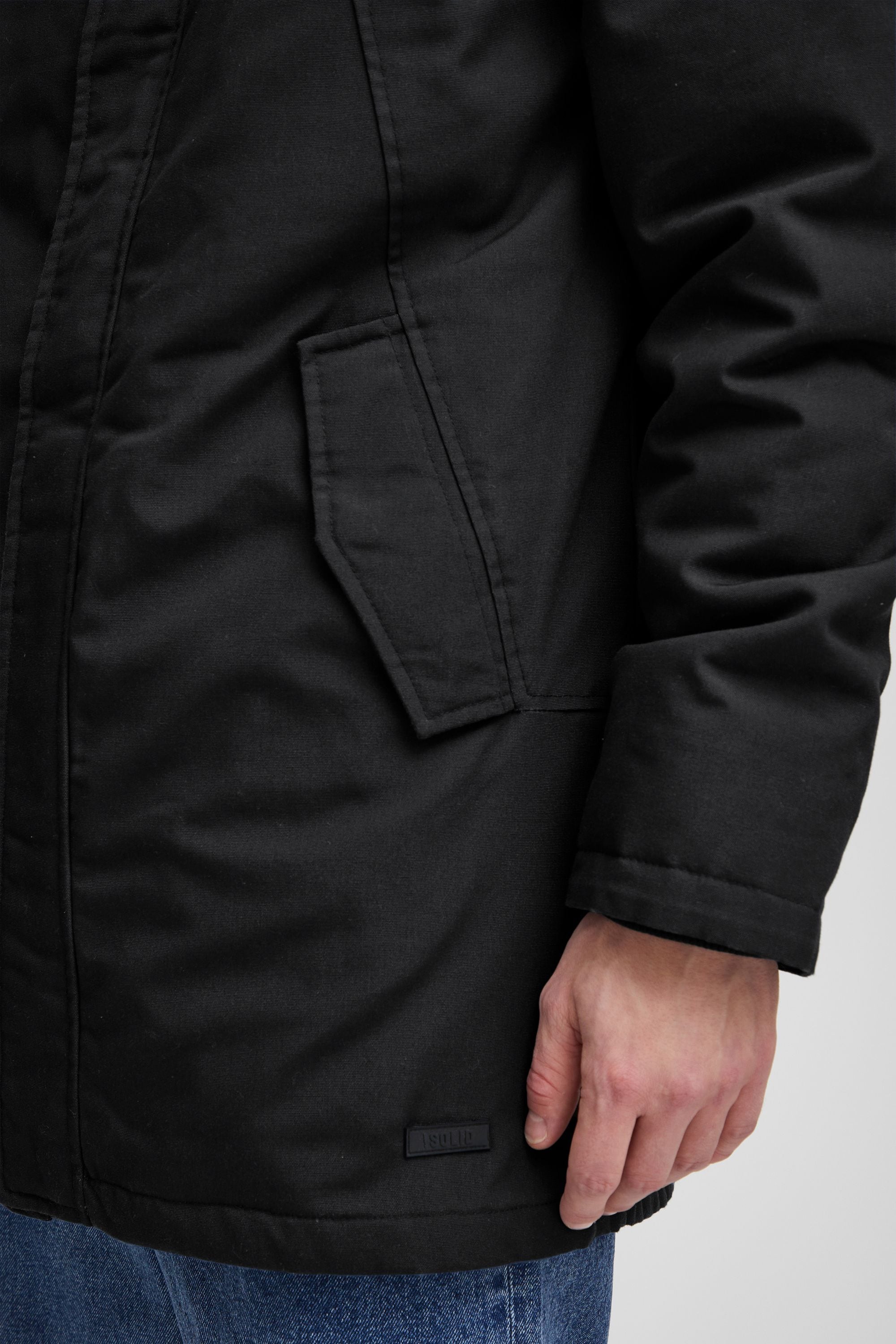 !Solid Langmantel »Parka SDAlan«