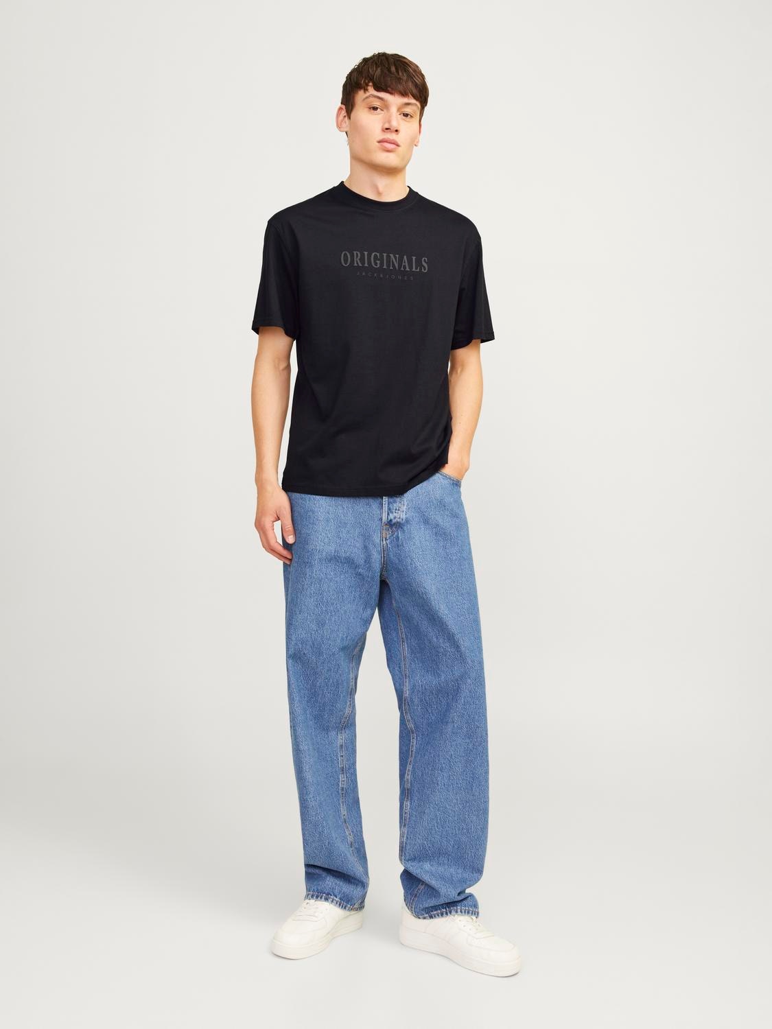 Jack & Jones Rundhalsshirt »JORFREDERIKSBERG TEE SS CREW NECK NOOS«