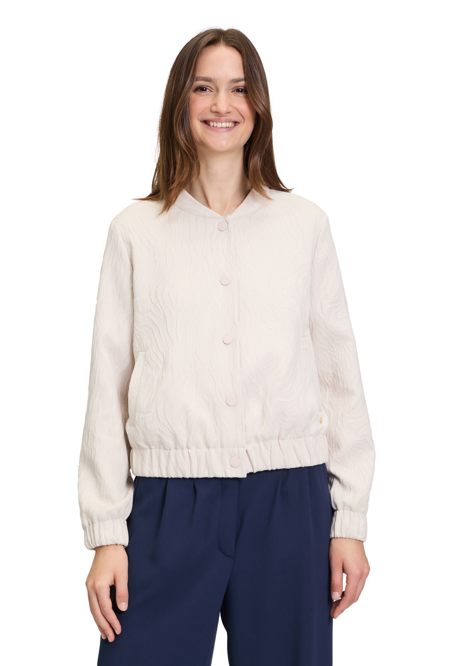 Betty&Co Jackenblazer »Blouson mit Jacquard«
