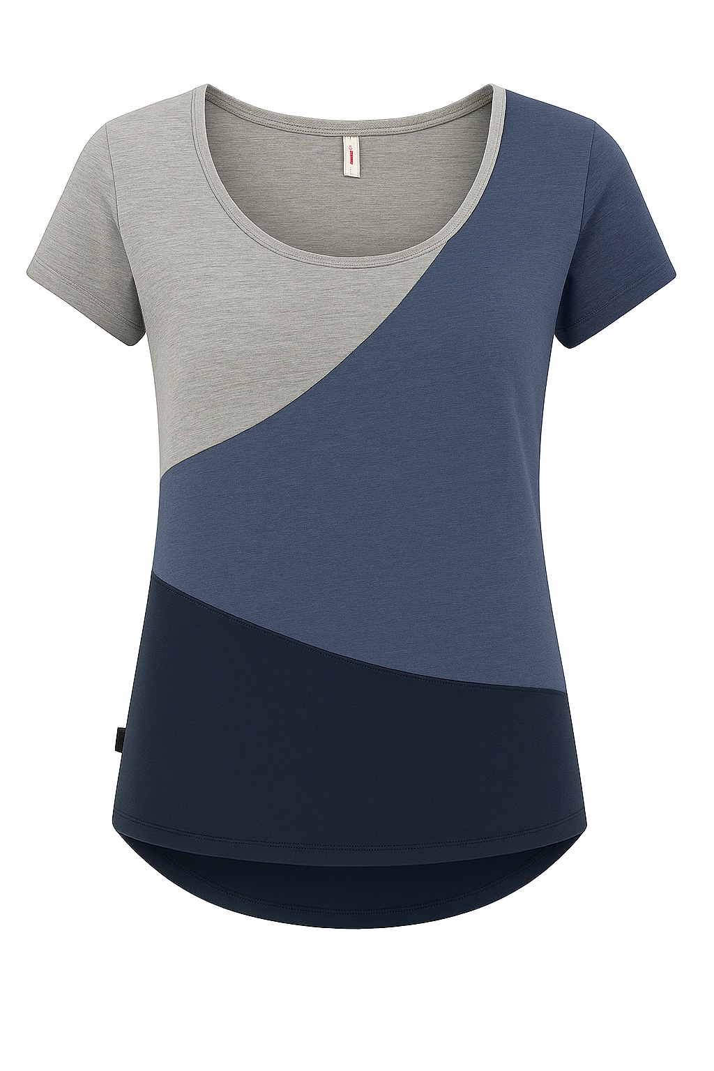 Ragwear Kurzarmshirt »MINT BLOCK O«, mit Logo-Patches an Saum und Ärmel