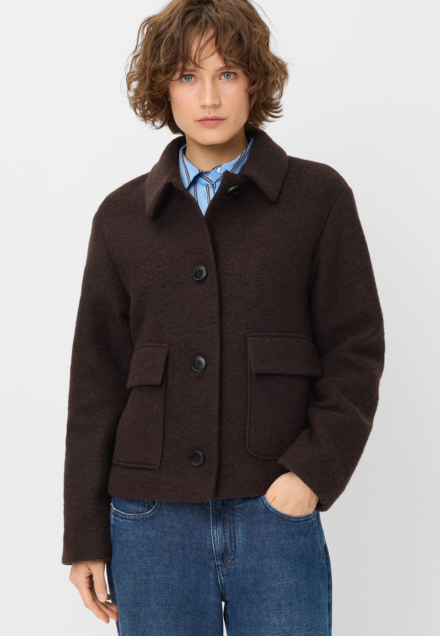 Fuchs Schmitt Kurzjacke Wollmischung, Regular Fit