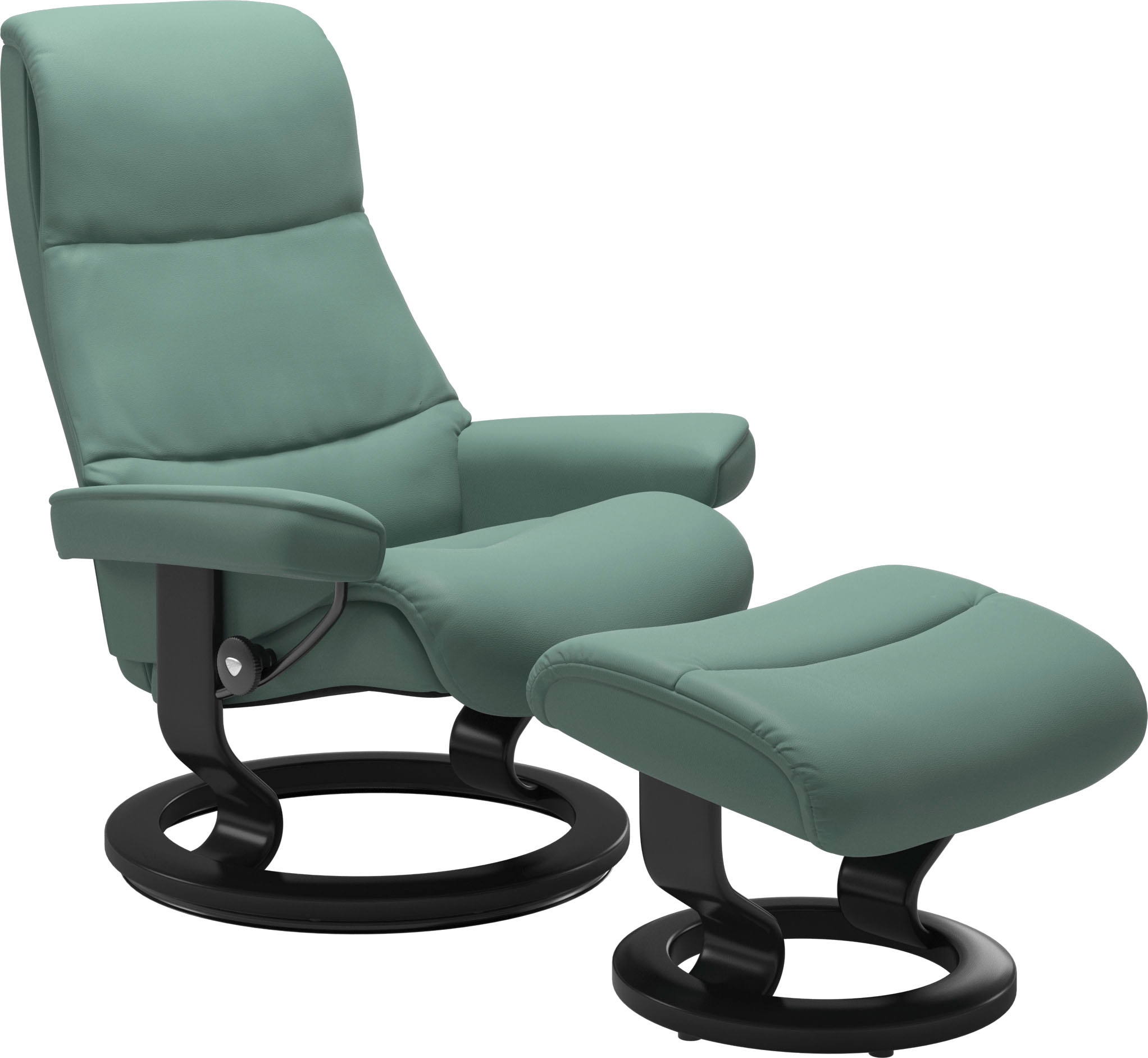 »View«, L,Gestell Relaxsessel Relaxsessel Classic OTTO mit mit Schwarz bei Stressless® kaufen Größe (Set, Base, Hocker),