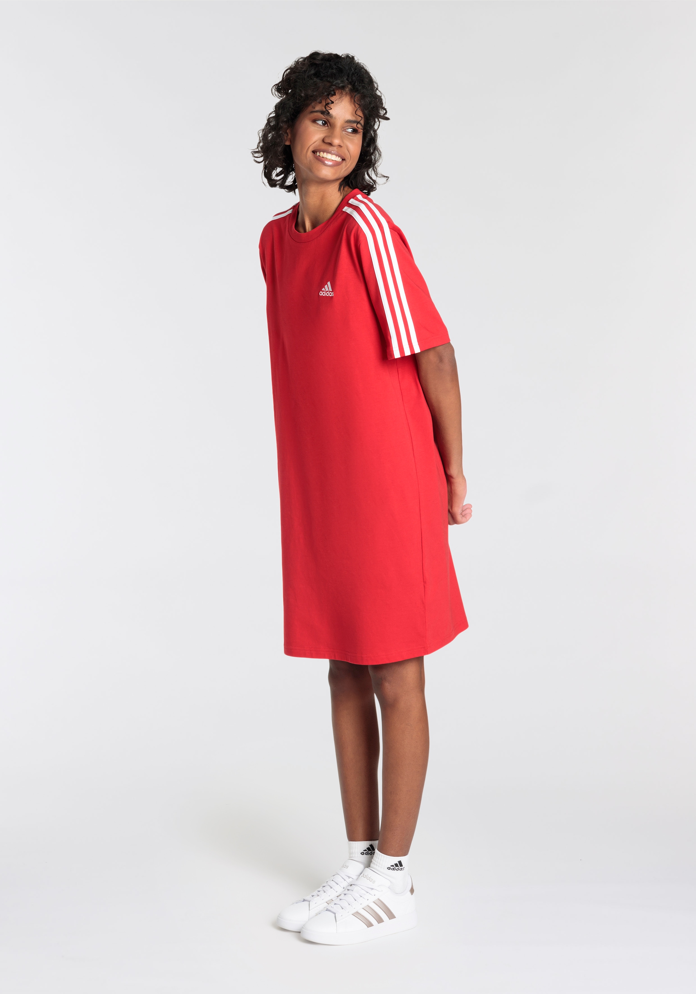 adidas Sportswear Shirtkleid »W 3S BF T DR«, (1 tlg.)