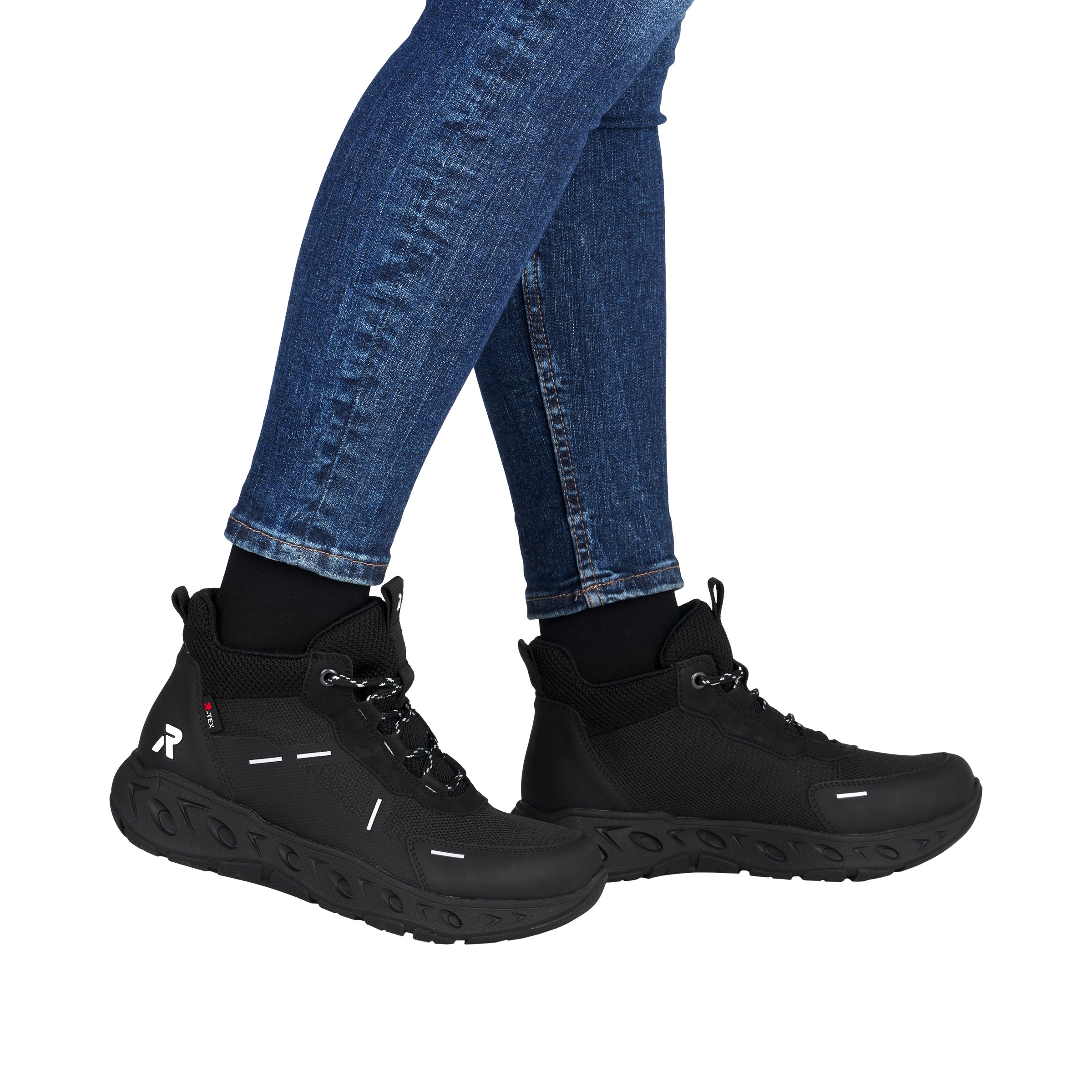 Rieker Schnürboots  Outdoorboots, Schnürstiefelette, Plateausneaker mit TEX-Membrane