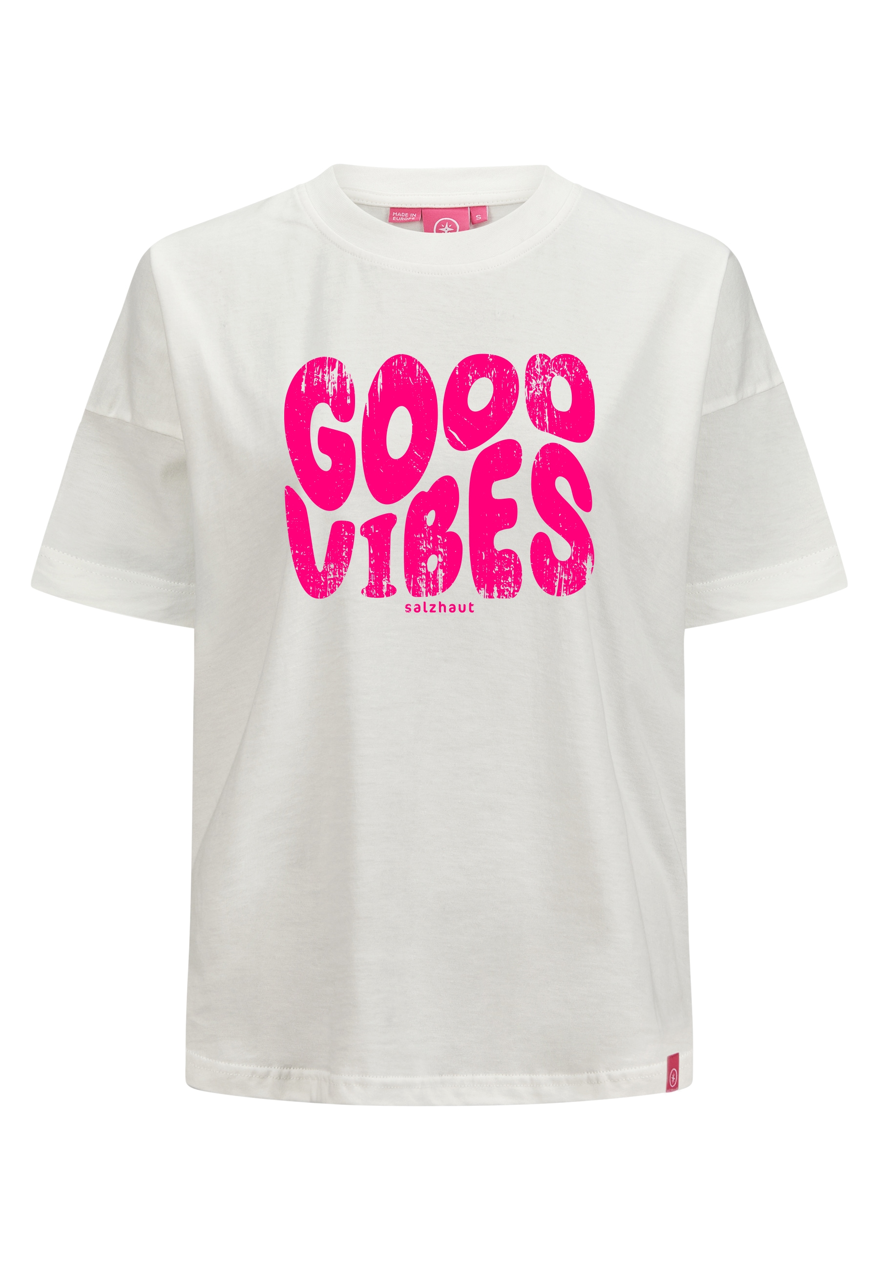 salzhaut T-Shirt »Shirt LEEV - GOOD VIBES«