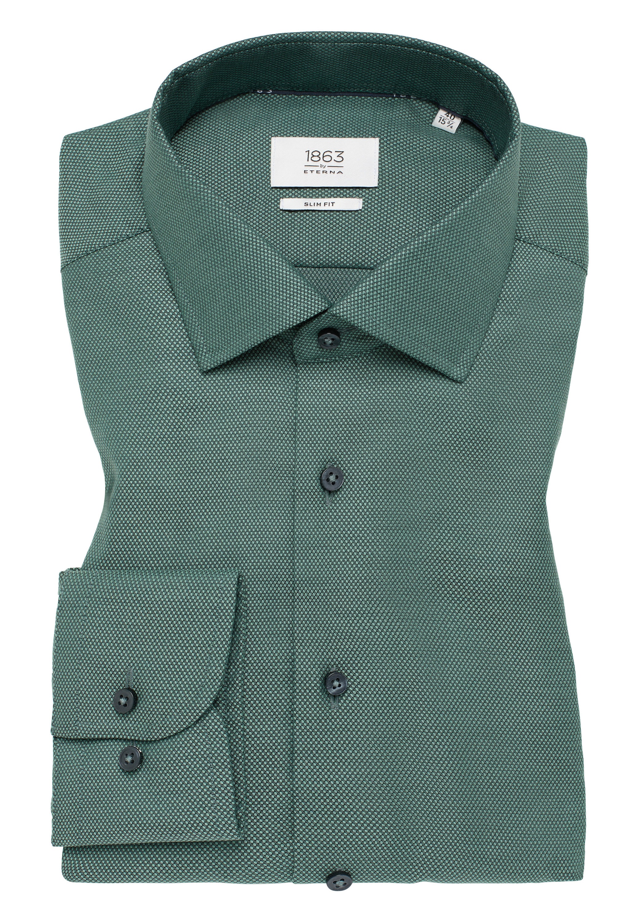 Eterna Langarmhemd »SLIM FIT«, NON IRON (bügelfrei)