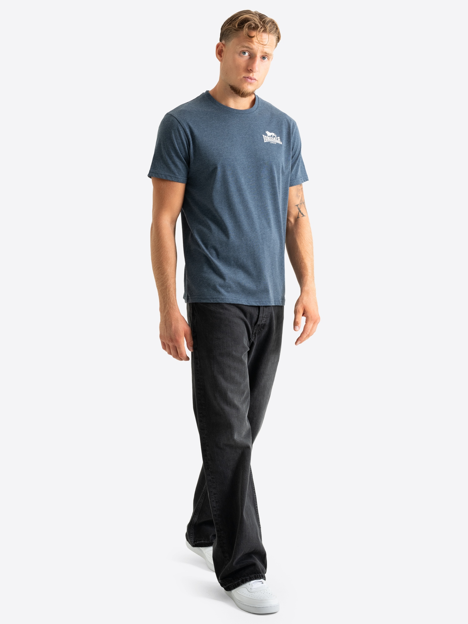 Lonsdale T-Shirt »HARLINGTON« 3 3er-Pack, Kurzarm, mit Rundhalsausschnitt, aus Baumwolle und Viskose