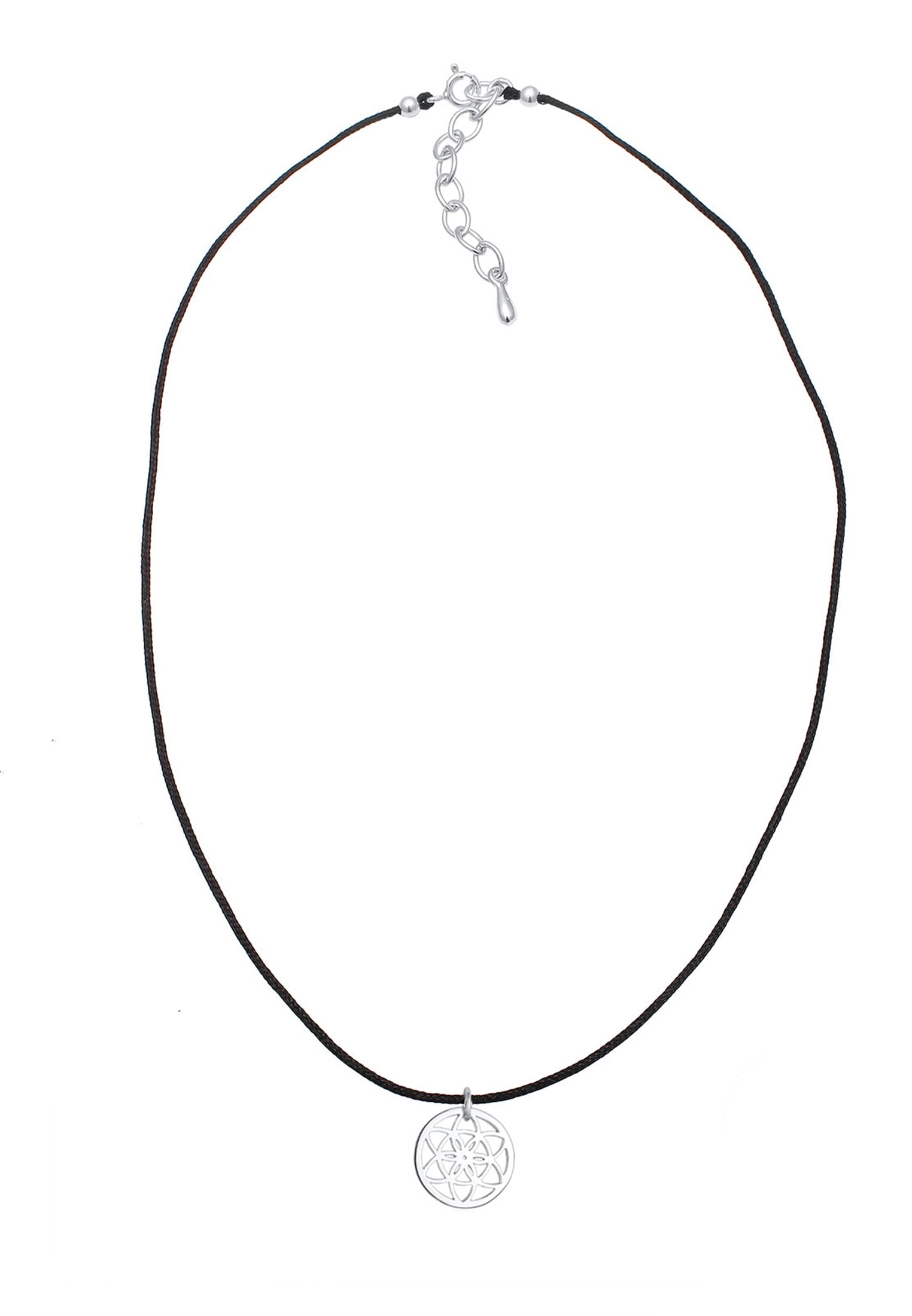 Elli Choker »Halskette Choker Ornament Trend Band 925 Silber«
