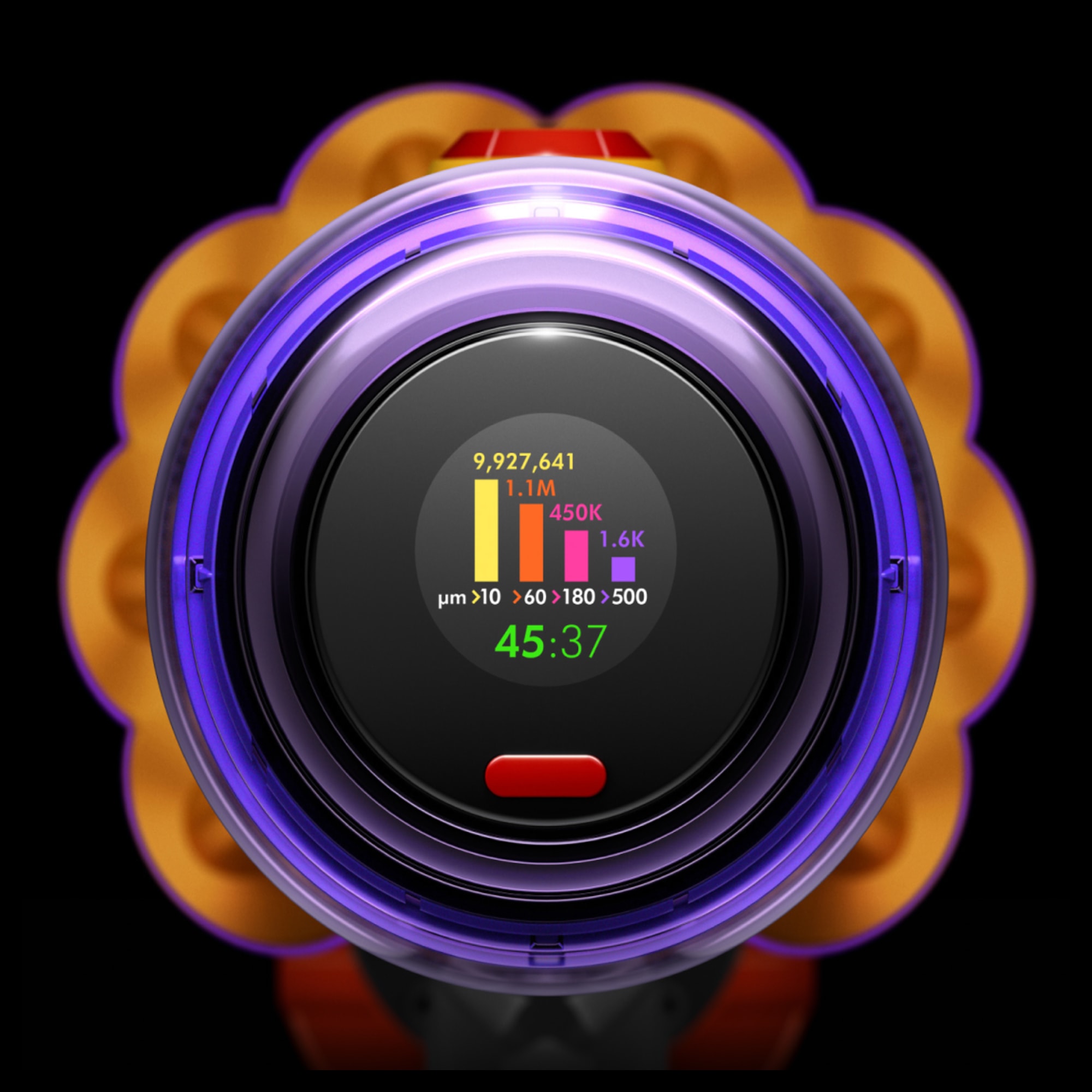 DYSON Akku-Hand-und Stielstaubsauger »V12™ Detect Slim Absolute« Macht unsichtbaren Staub sichtbar – für eine gründlichere Reinigung.