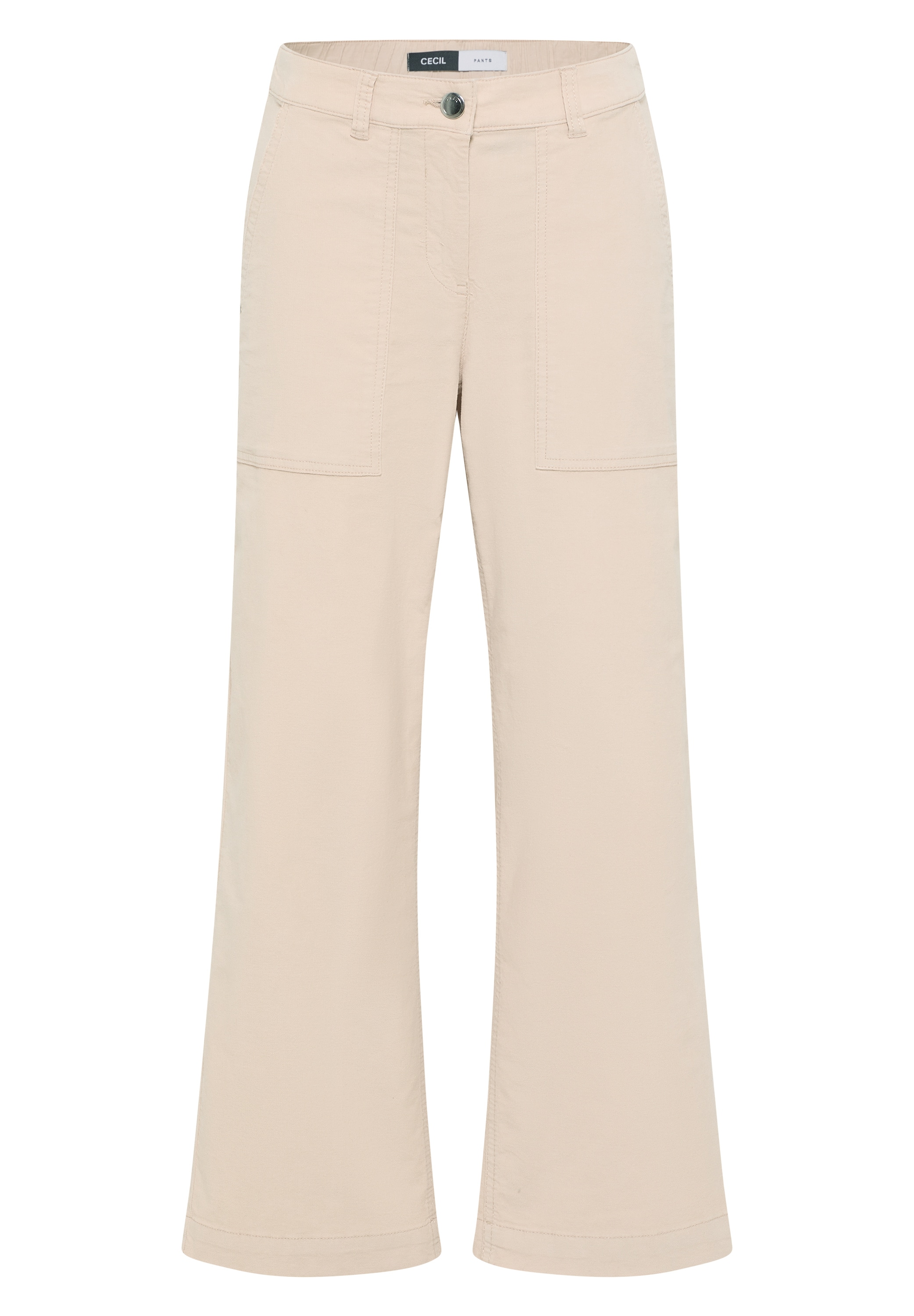Cecil Cordhose »Style Neele«, Wide Leg, High Waist