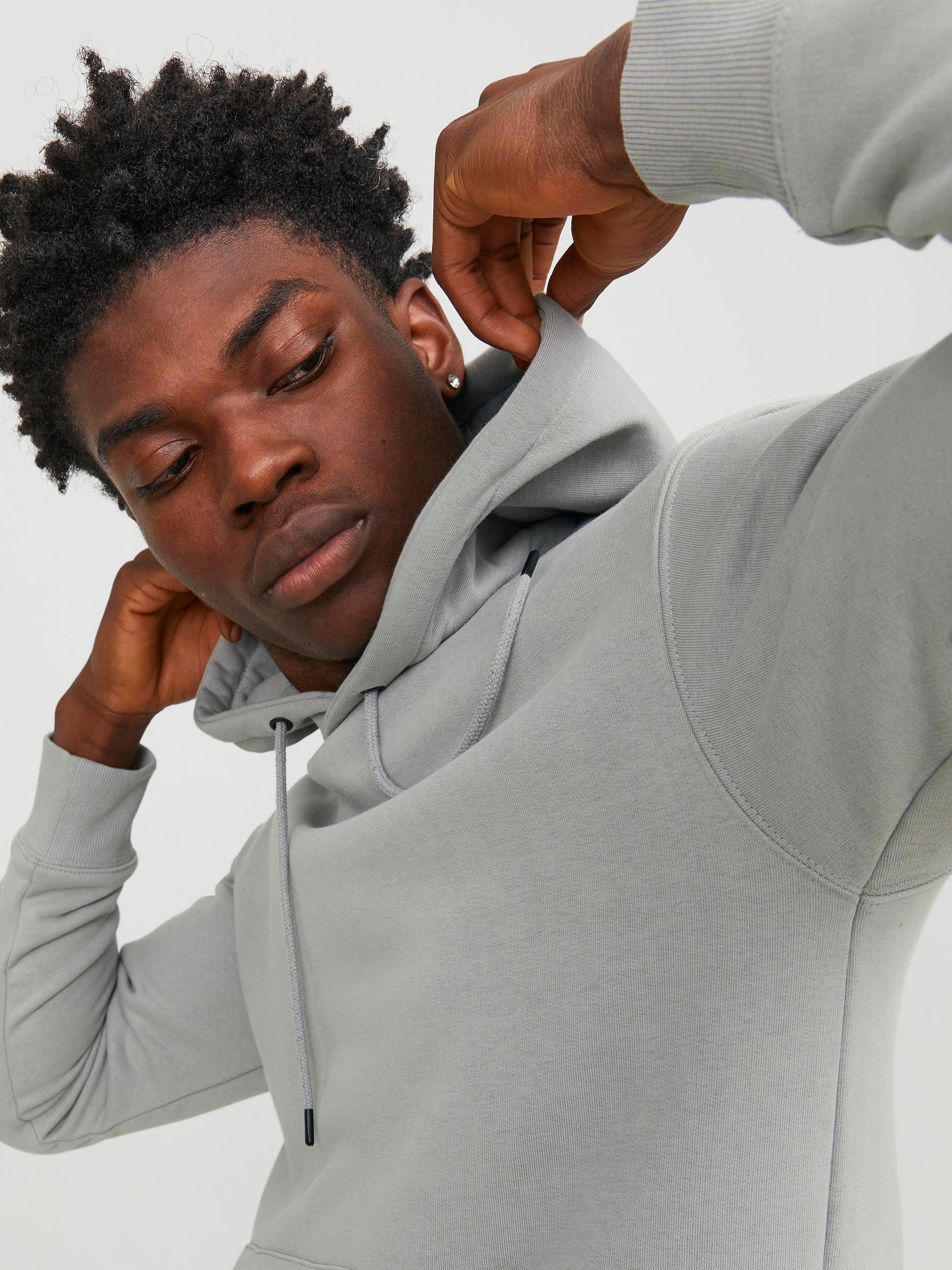 Jack & Jones Kapuzensweatshirt »JJESTAR BASIC SWEAT HOOD NOOS«, mit Rippbündchen