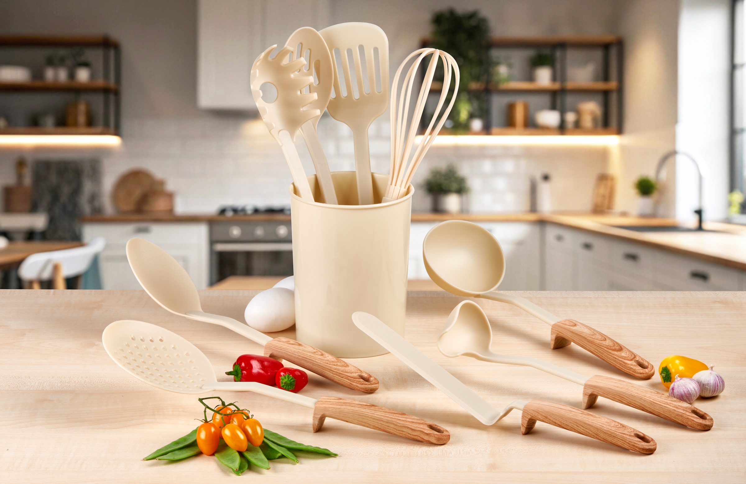 my home Küchenorganizer-Set »IVO« im modernen Design mit praktischem Standfuß