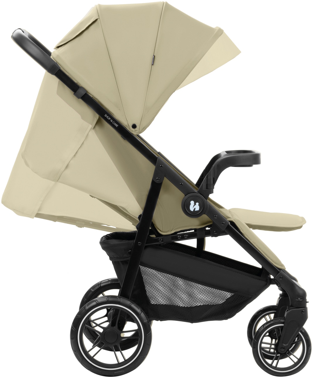 Hauck Kinder-Buggy »Shop N Care, Olive«, 22 kg, bis 22 kg belastbar; kompatibel mit Babyschale