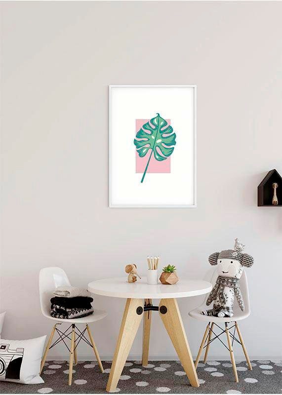 Komar Bild »Minnie Mouse Leaf« Disney 1 Stk. tlg. Wandbild zur Dekoration im Kinderzimmer - ohne Rahmen