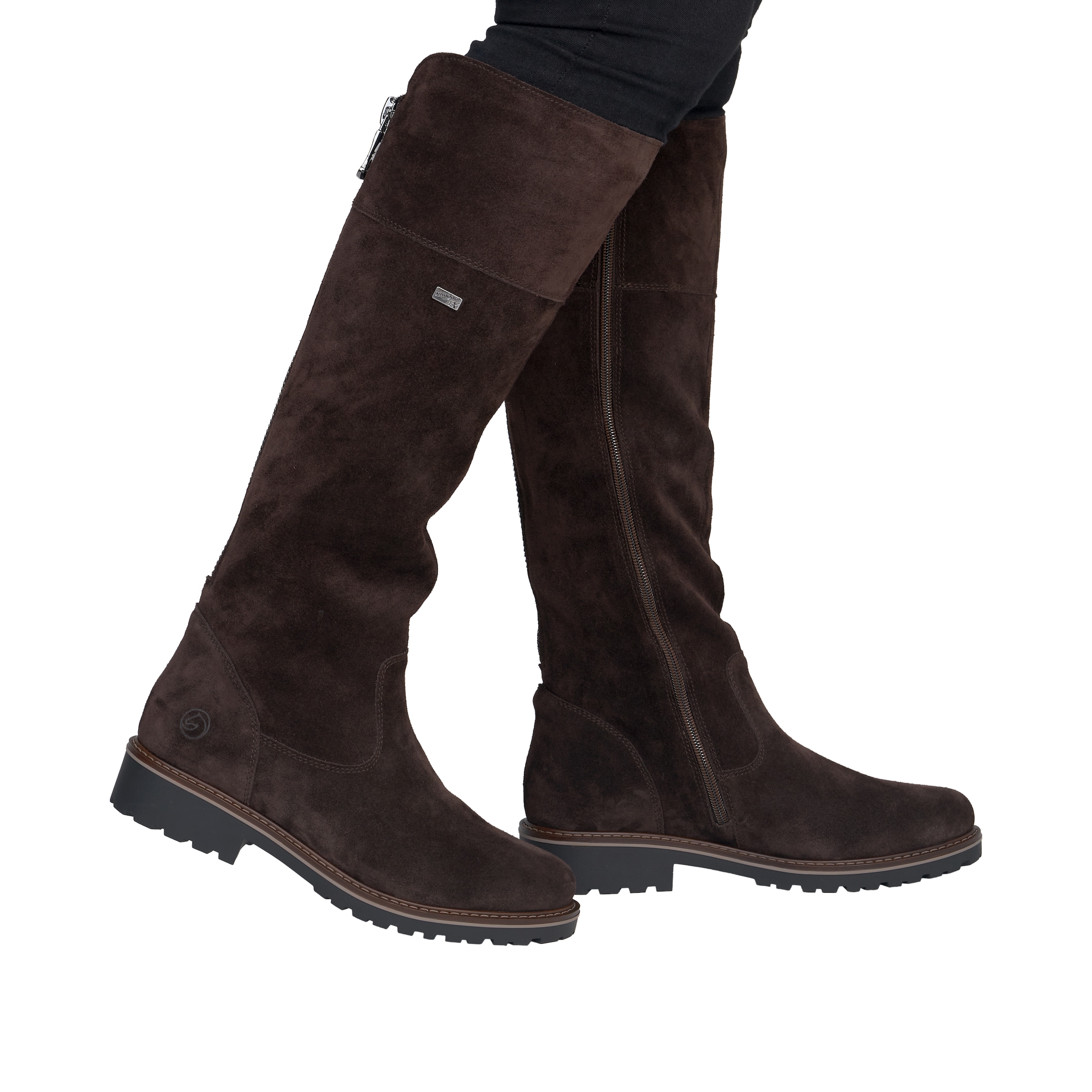Remonte Winterstiefel  Langschaftstiefel mit TEX-Membrane, mit zwei Reißverschlüssen