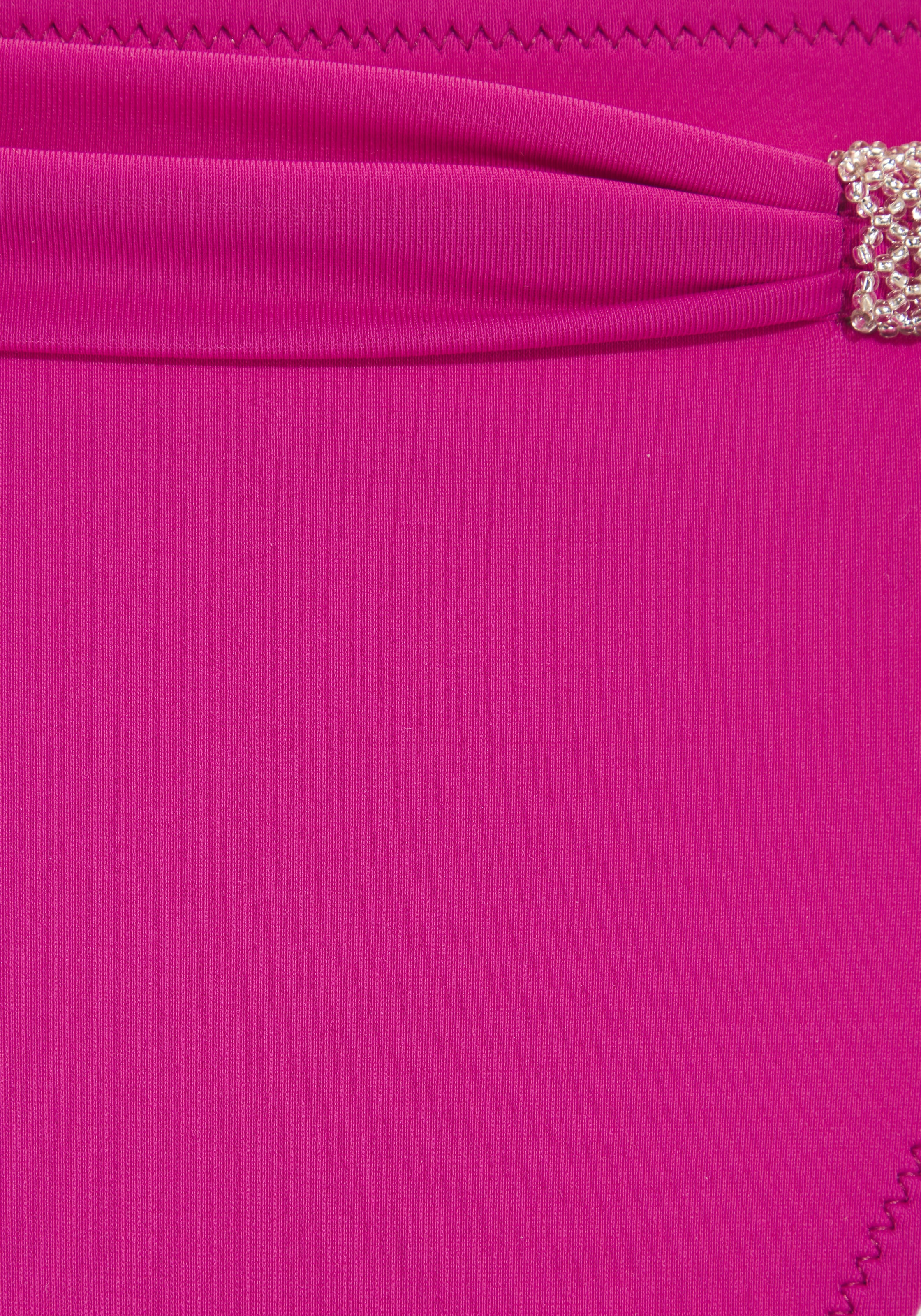 LASCANA Triangel-Bikini mit Details aus Zierperlen