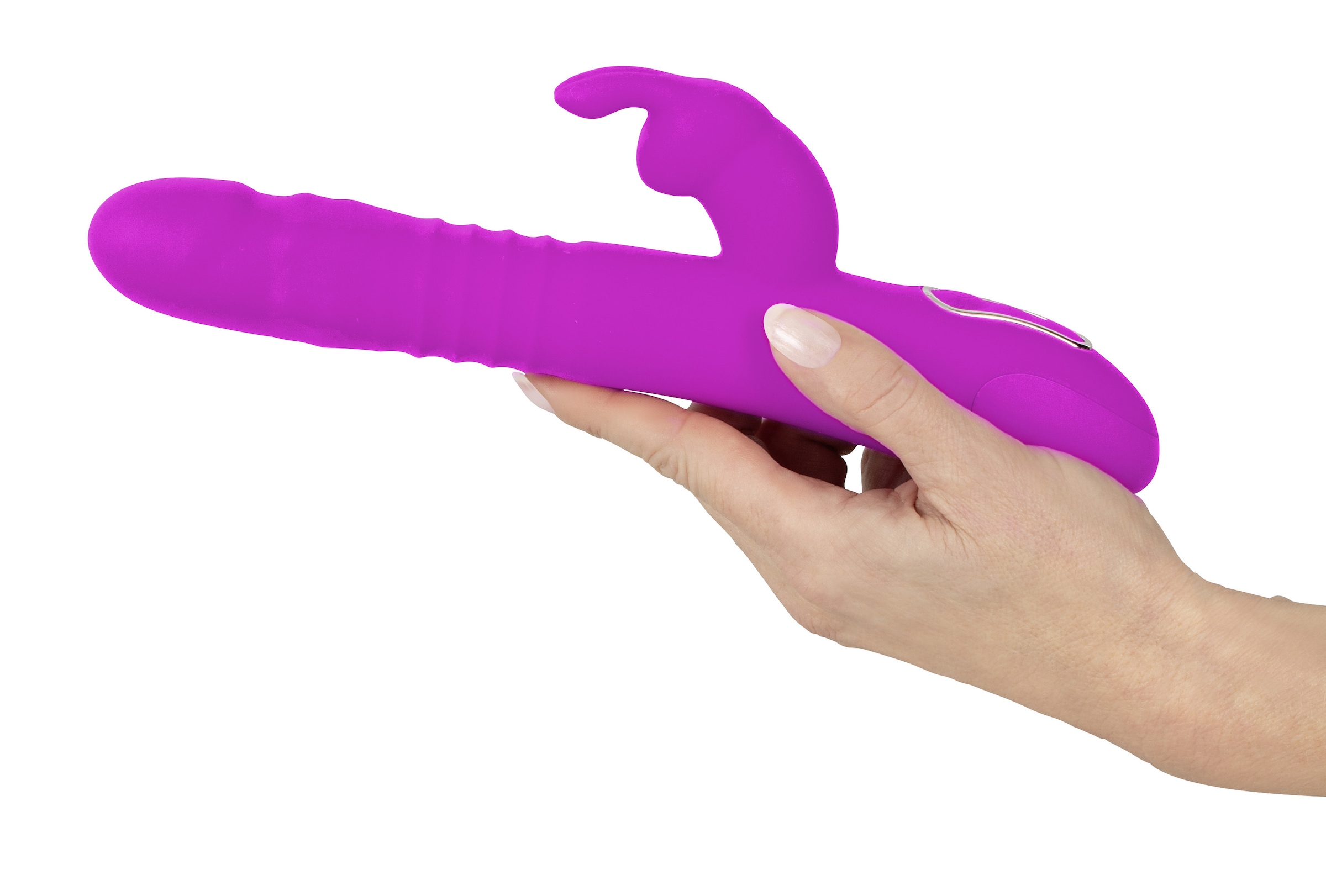 Sweet Smile Vibrator »Vibrator mit Stoßfunktion Thrusting Rabbit«