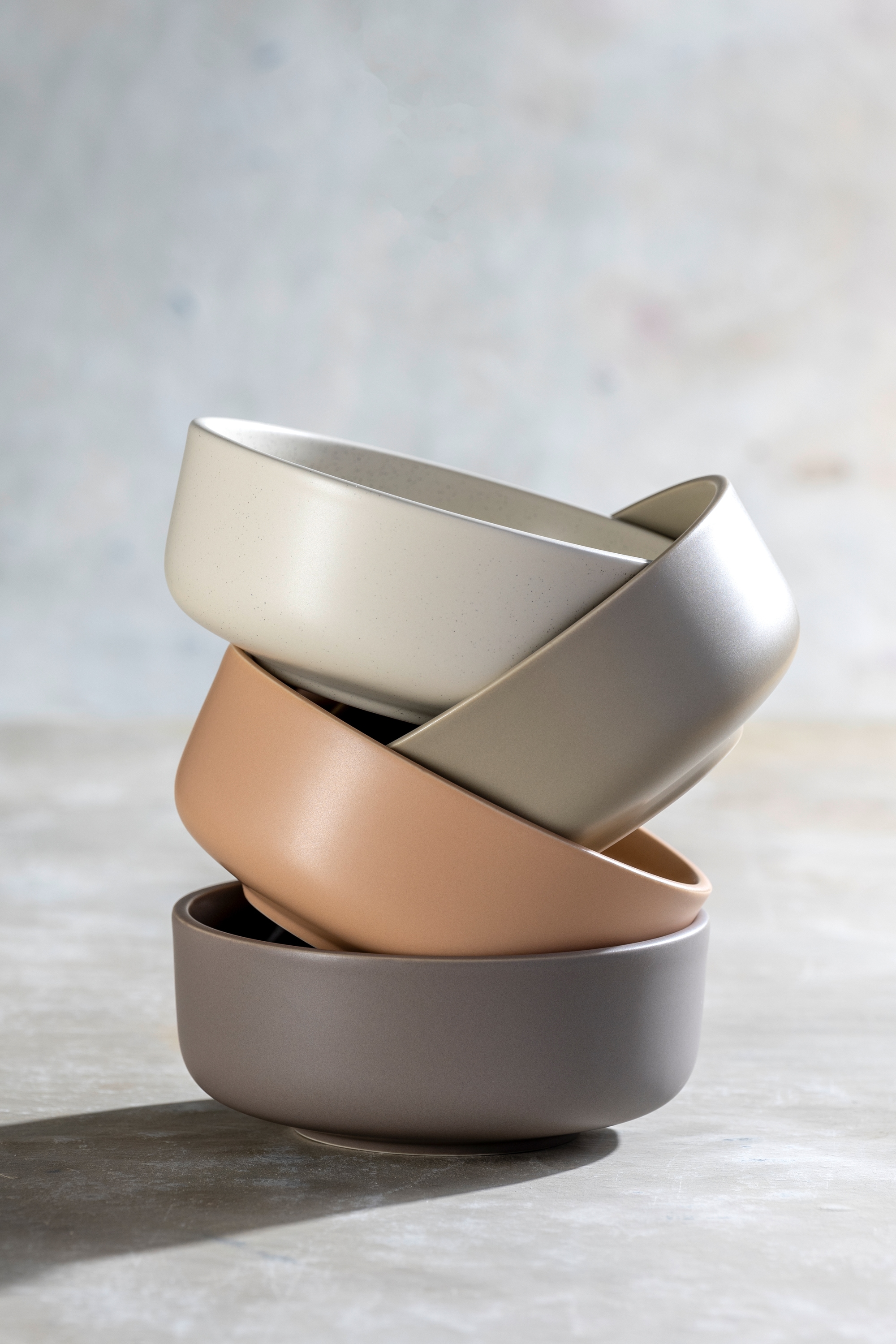 LEONARDO Schale »Keramikschale ROMA, ca. 16 cm, 6er-Set« 6 Stk. aus Keramik spülmaschinengeeignet