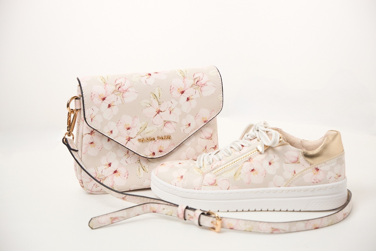 MARCO TOZZI Umhängetasche Damen Schultertasche, Clutch, Handtasche mit Paspellierung