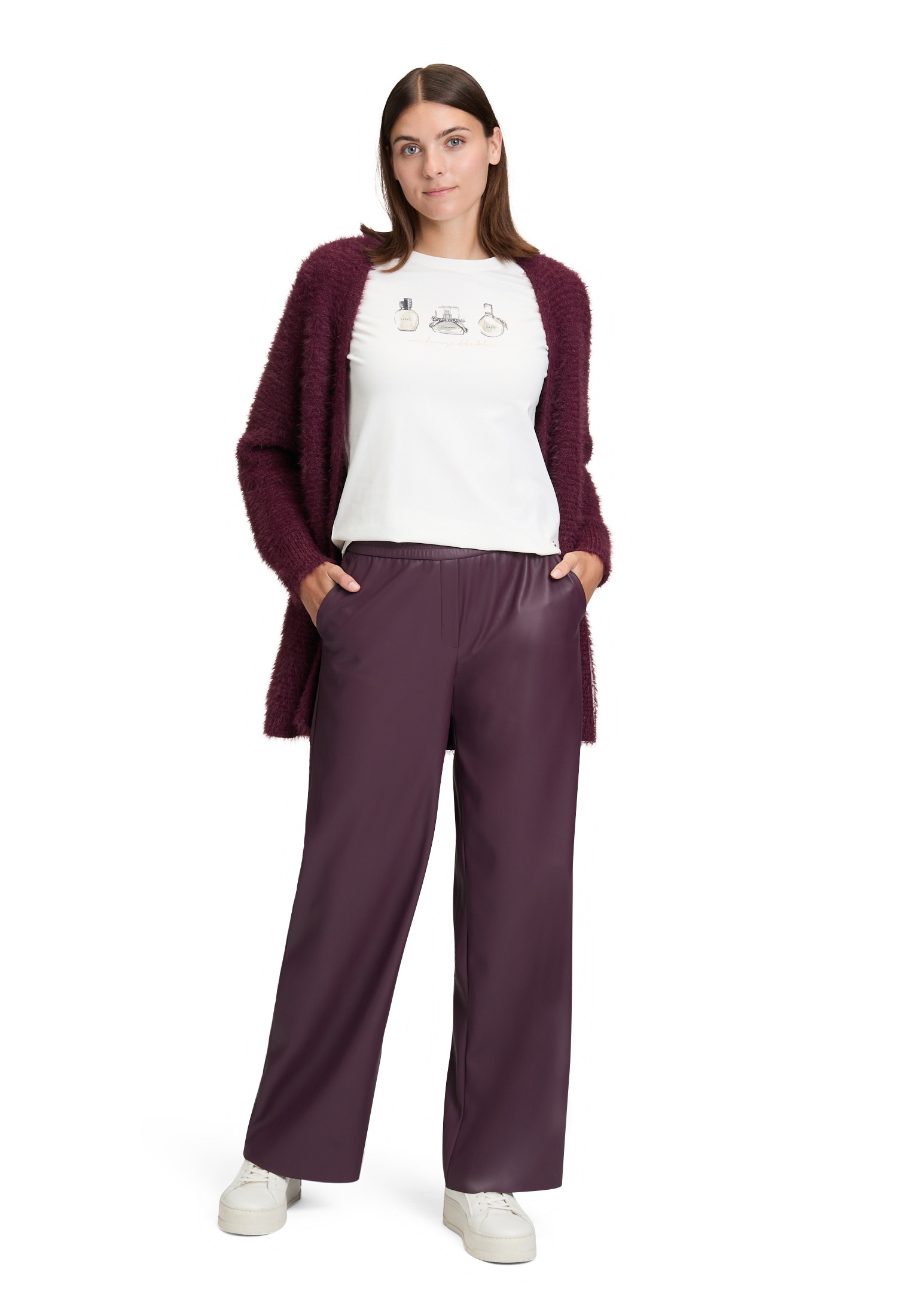 Betty&Co Schlupfhose »Schlupfhose mit weitem Bein«
