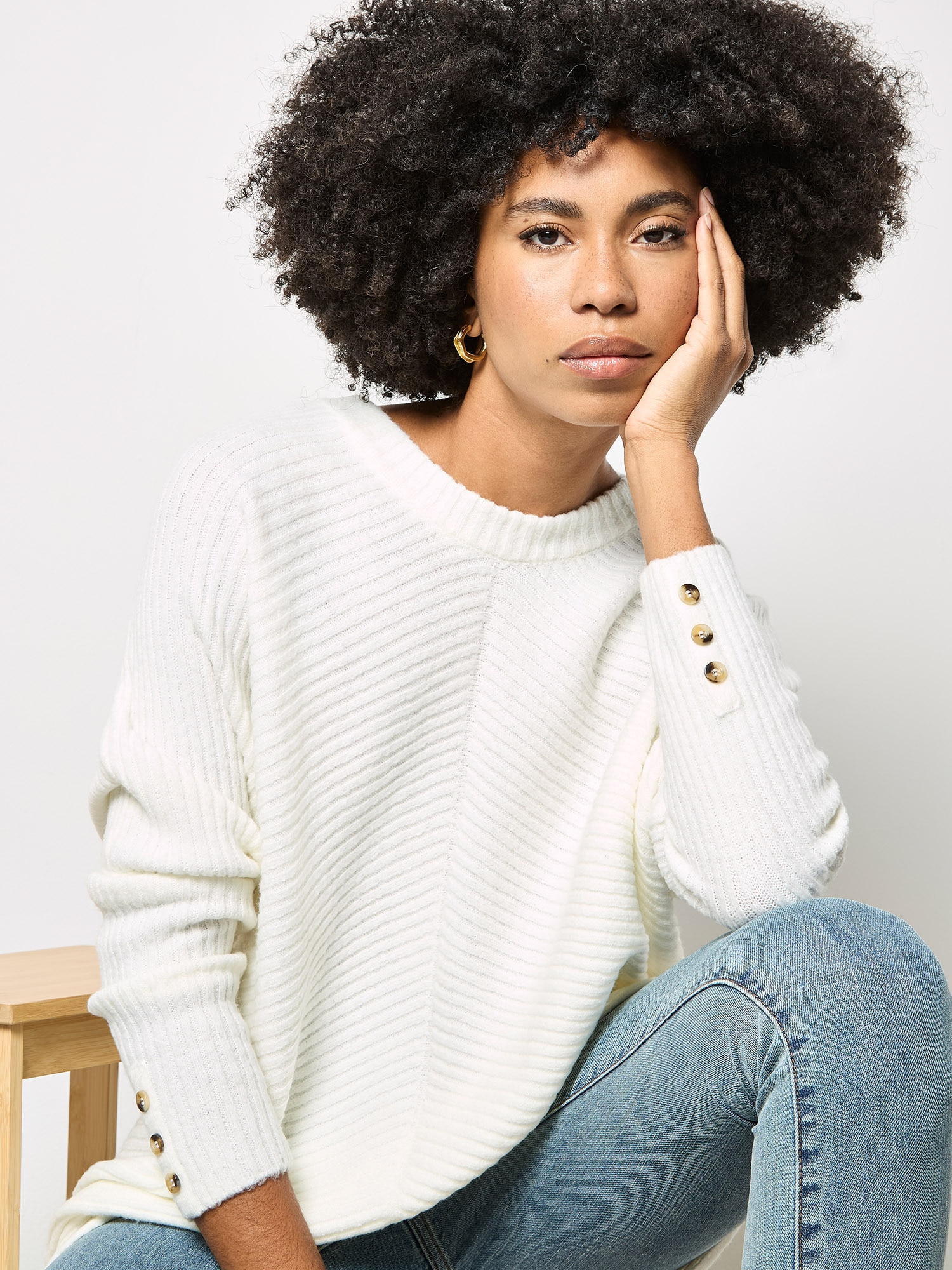 Apricot Strickpullover »Pullover« mit Fledermausärmeln