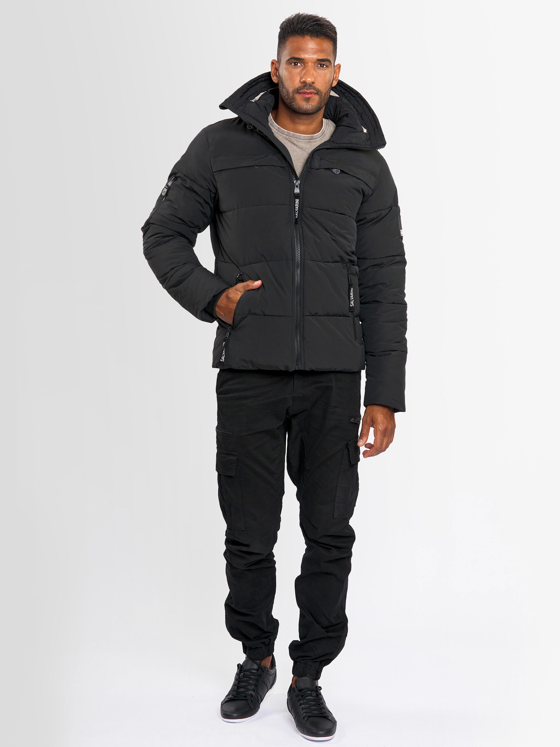 Alessandro Salvarini Winterjacke »A. Salvarini Herren Winter Steppjacke AS334«