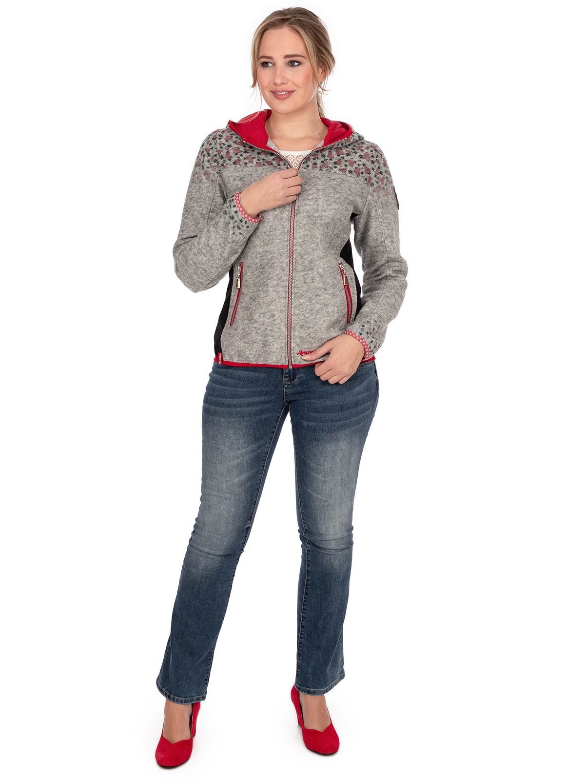 Almgwand Jeansjacke »Jacke GOPPESKOPF«