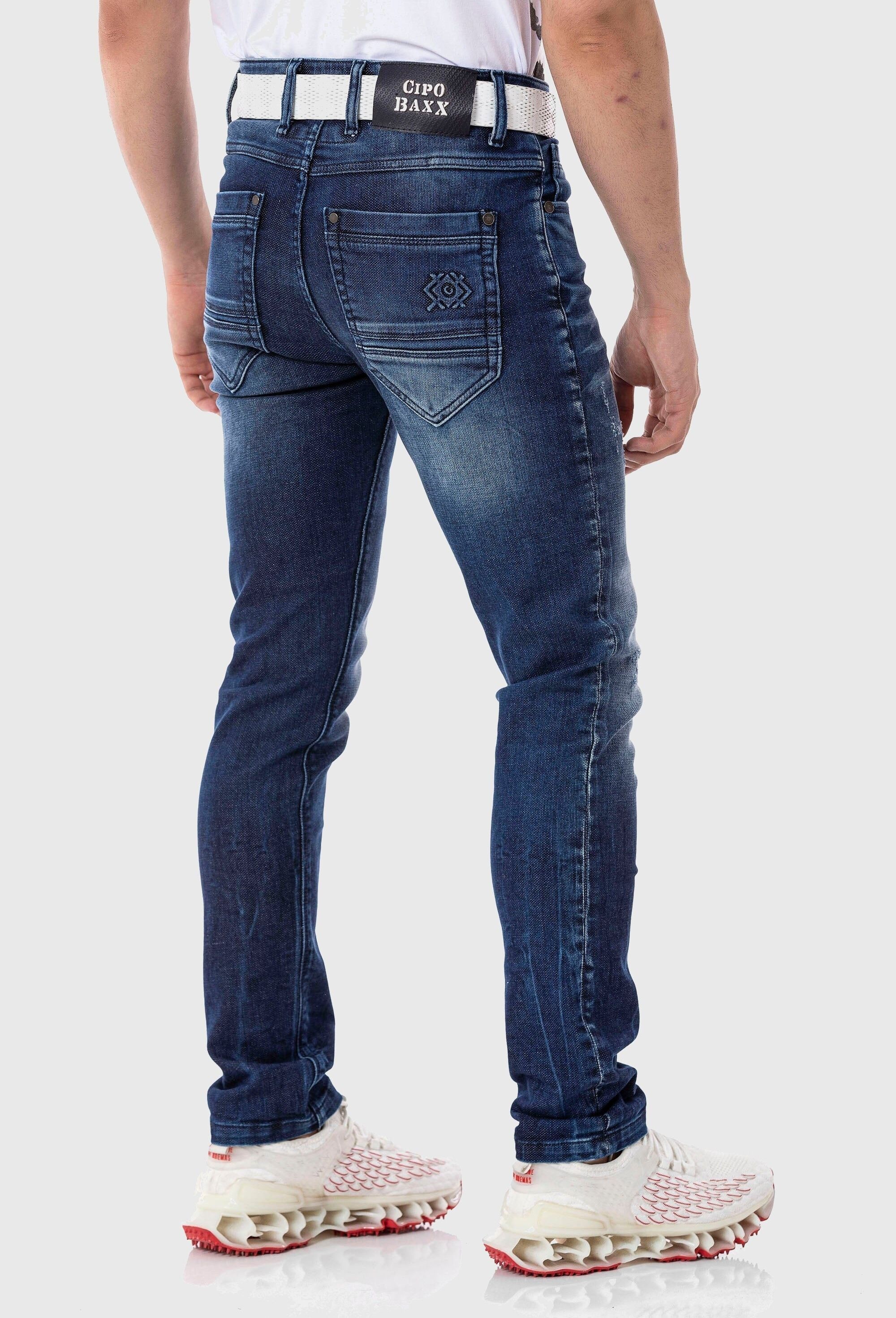 Cipo & Baxx 5-Pocket-Jeans »Cipo & Baxx Hose« mit moderner Waschung