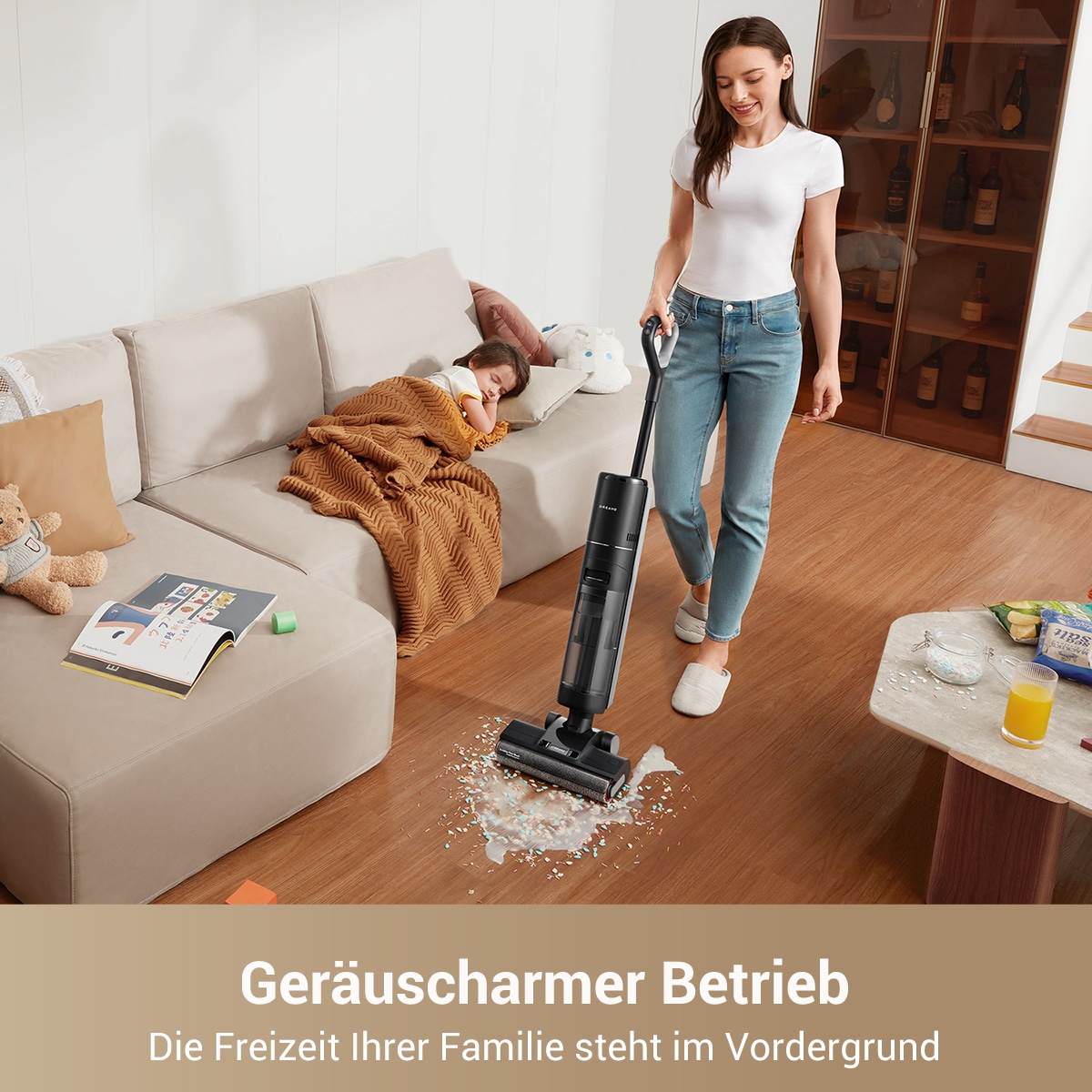 Dreame Nass-Trocken-Sauger »G10 Pro« 300 W, Intelligente Schmutzerkennung, Selbstreinigung