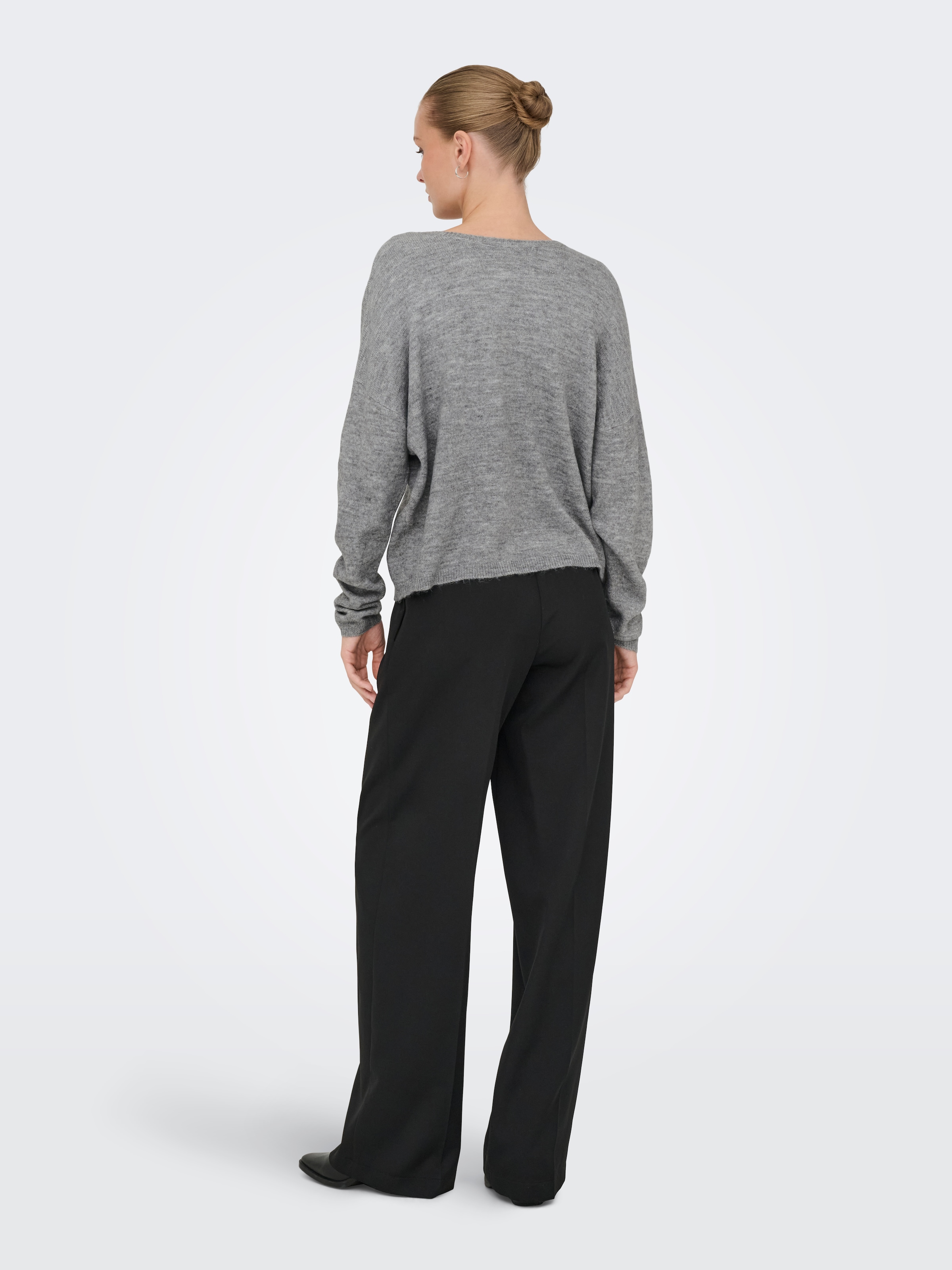 ONLY Rundhalspullover »ONLMANIFESTA LS REVERSIBLE KNT NOOS«