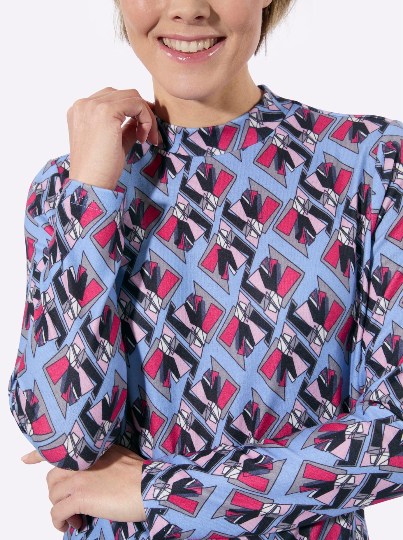 Classic Basics Stehkragenshirt »Winter-Shirt« 1