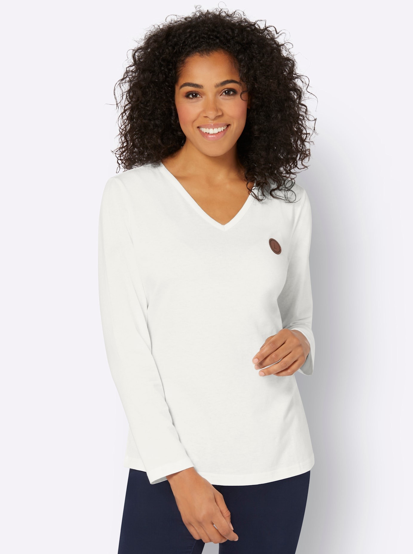Casual Looks V-Shirt »Shirt«, (1 tlg.)