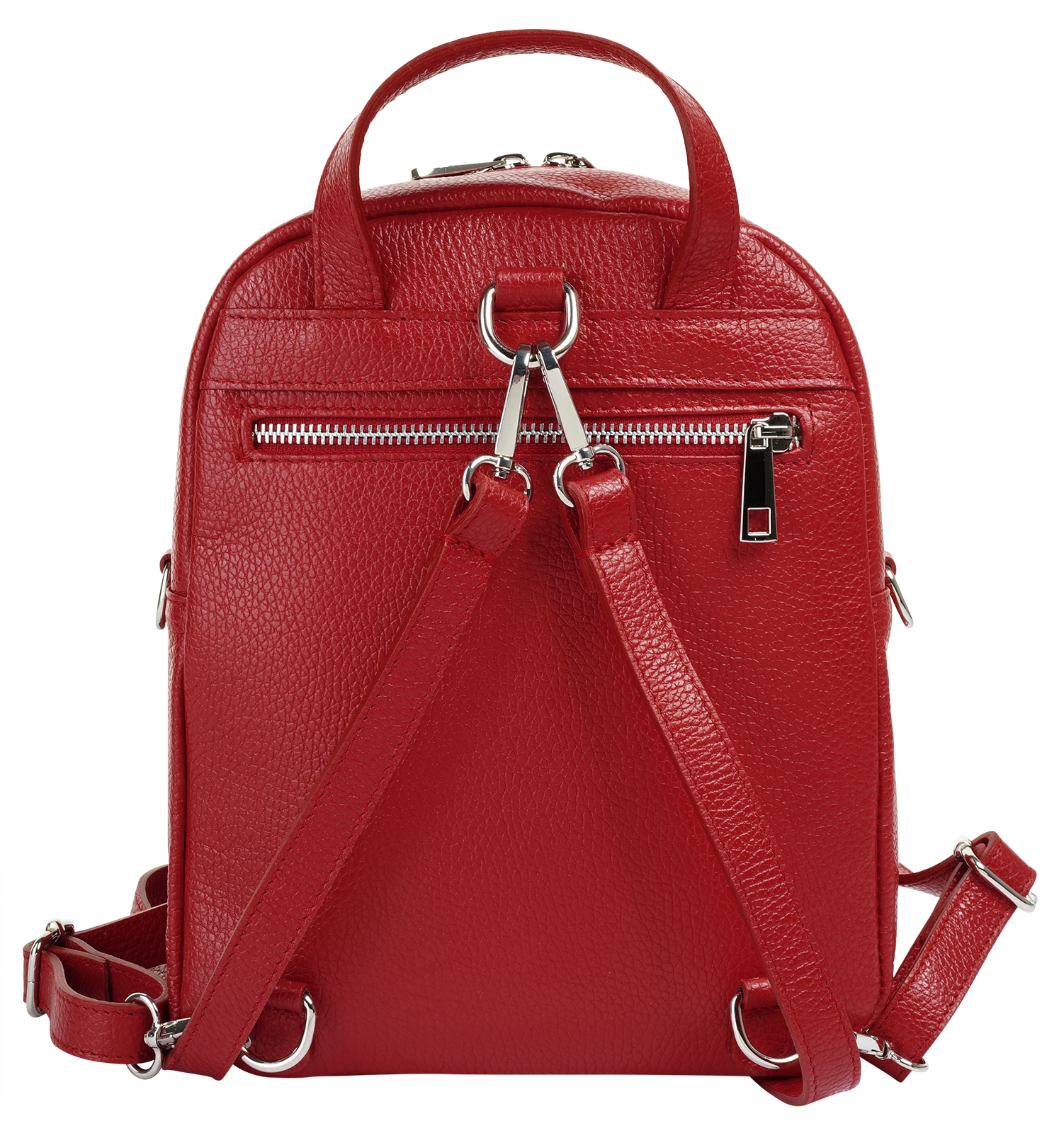 Cluty Cityrucksack, echt Leder, Made in Italy