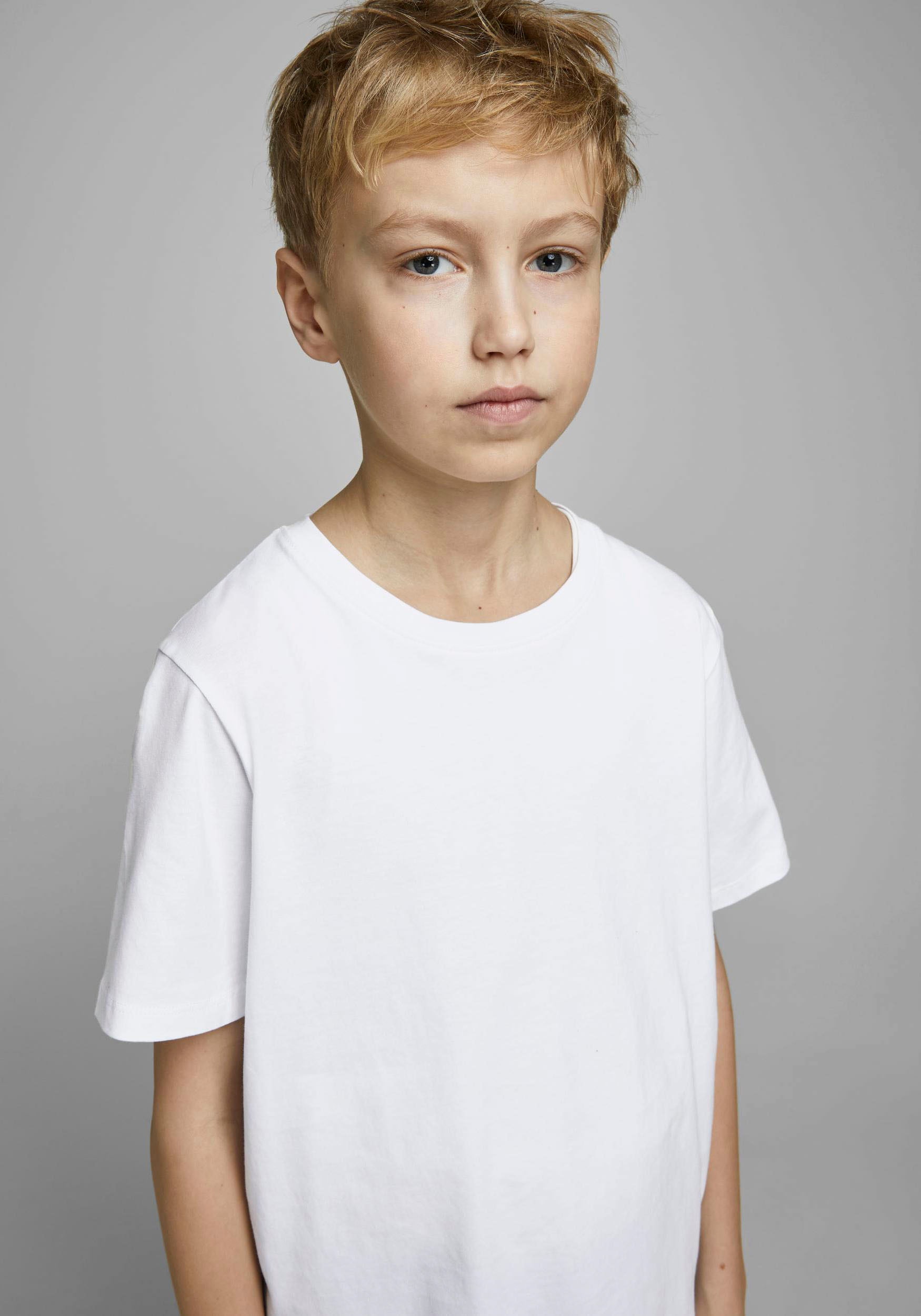 Jack & Jones Junior Kurzarmshirt »JJEORGANIC BASIC TEE SS O-NECK NOOS JNR«