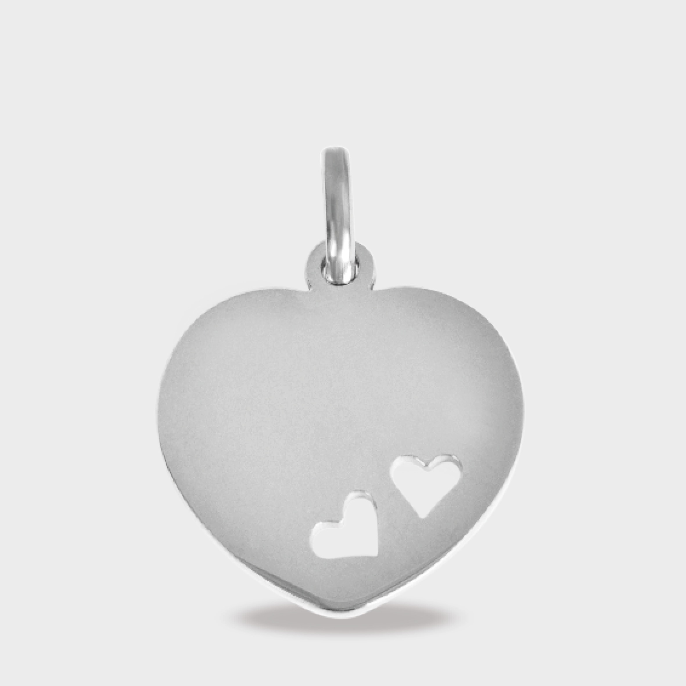Adelia´s Kettenanhänger »Unisex Anhänger ¿ Herz Gravuranhänger aus Edelstahl«
