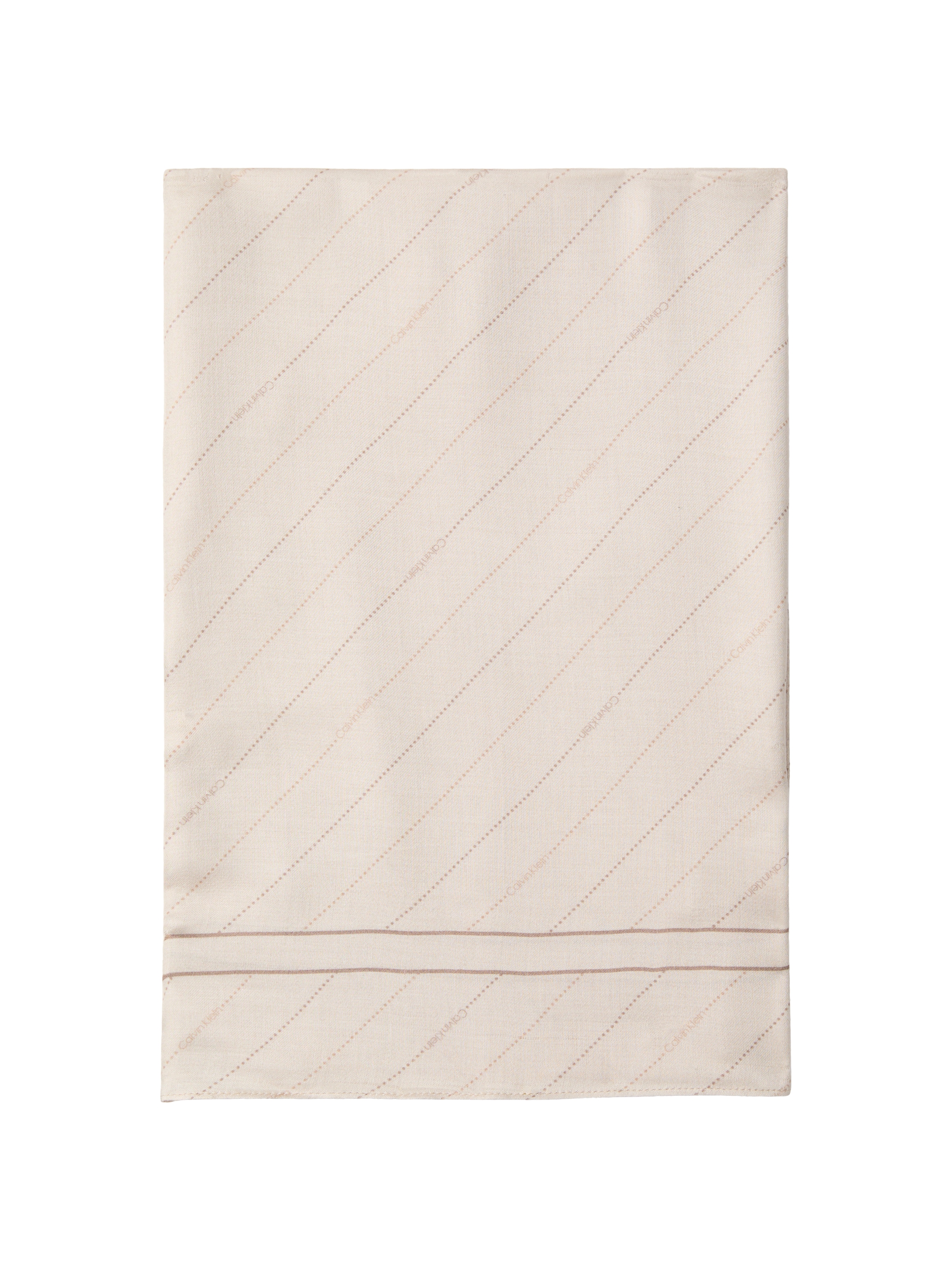 Calvin Klein Modetuch »PINSTRIPE LOGO SQUARE SCARF« Mit Markenlabelmusterung