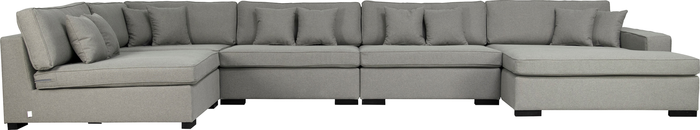 Wohnlandschaft »Skara XXL U-Form«, Lounge-Sofa XXL mit Federkern-Polsterung, in vielen...