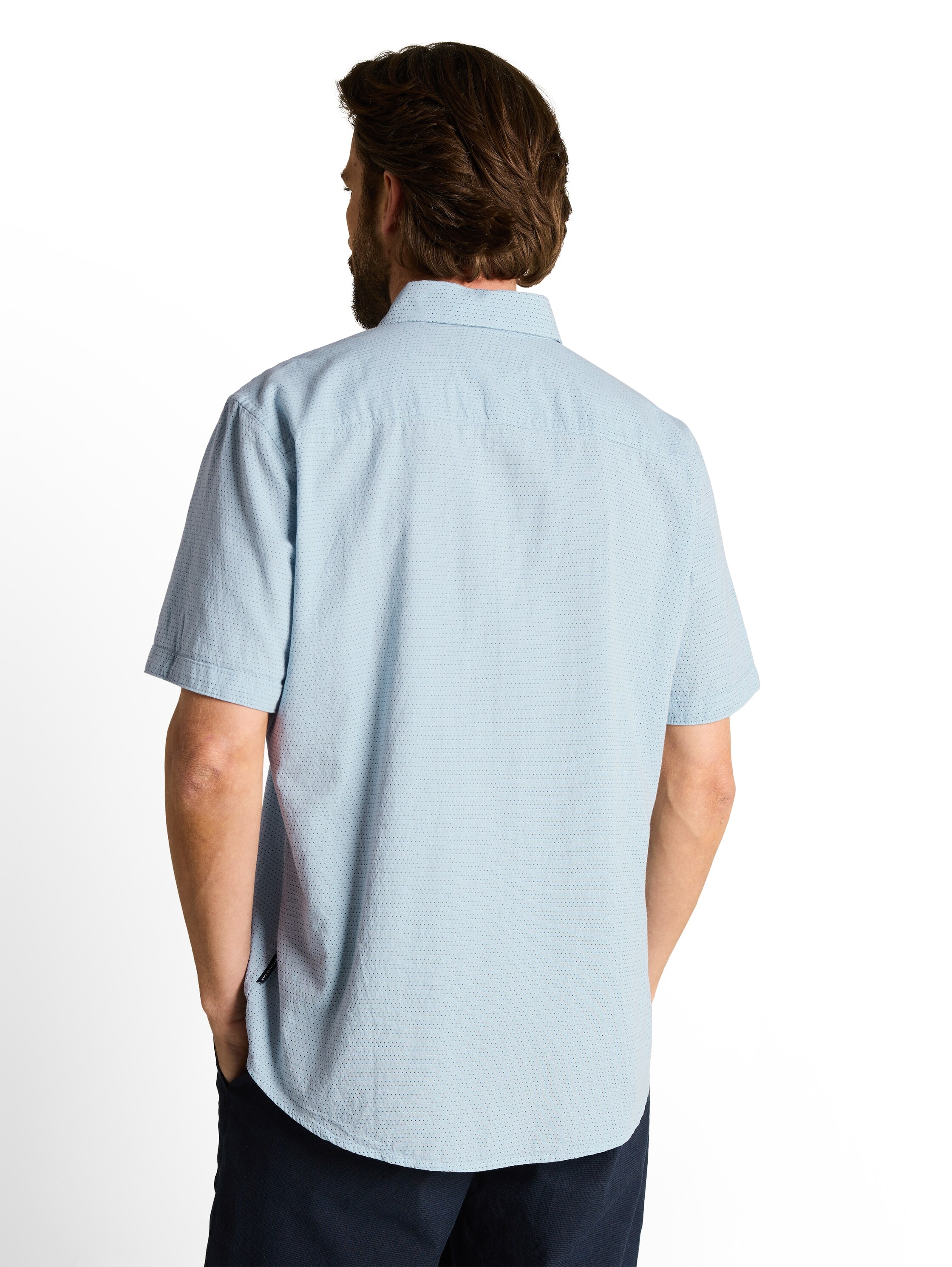 TOM TAILOR Kurzarmhemd mit Minimalprint