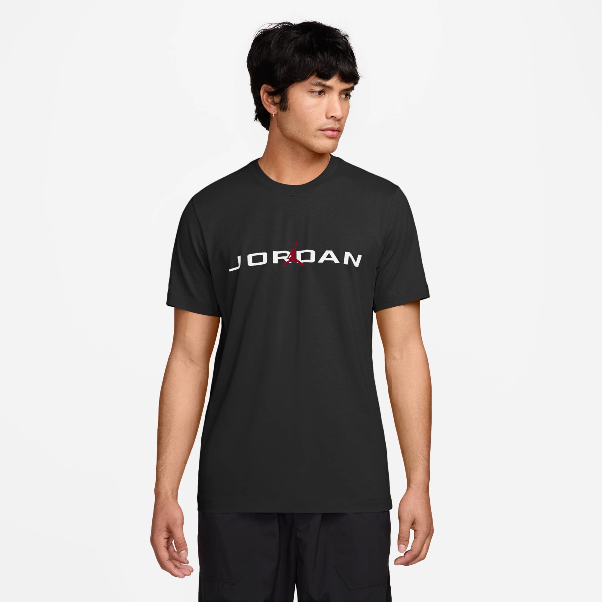 Jordan T-Shirt »M J JD AIR SS CREW« aus mittelschwerer Baumwolle, mit Jordan Grafiken auf der Vorderseite