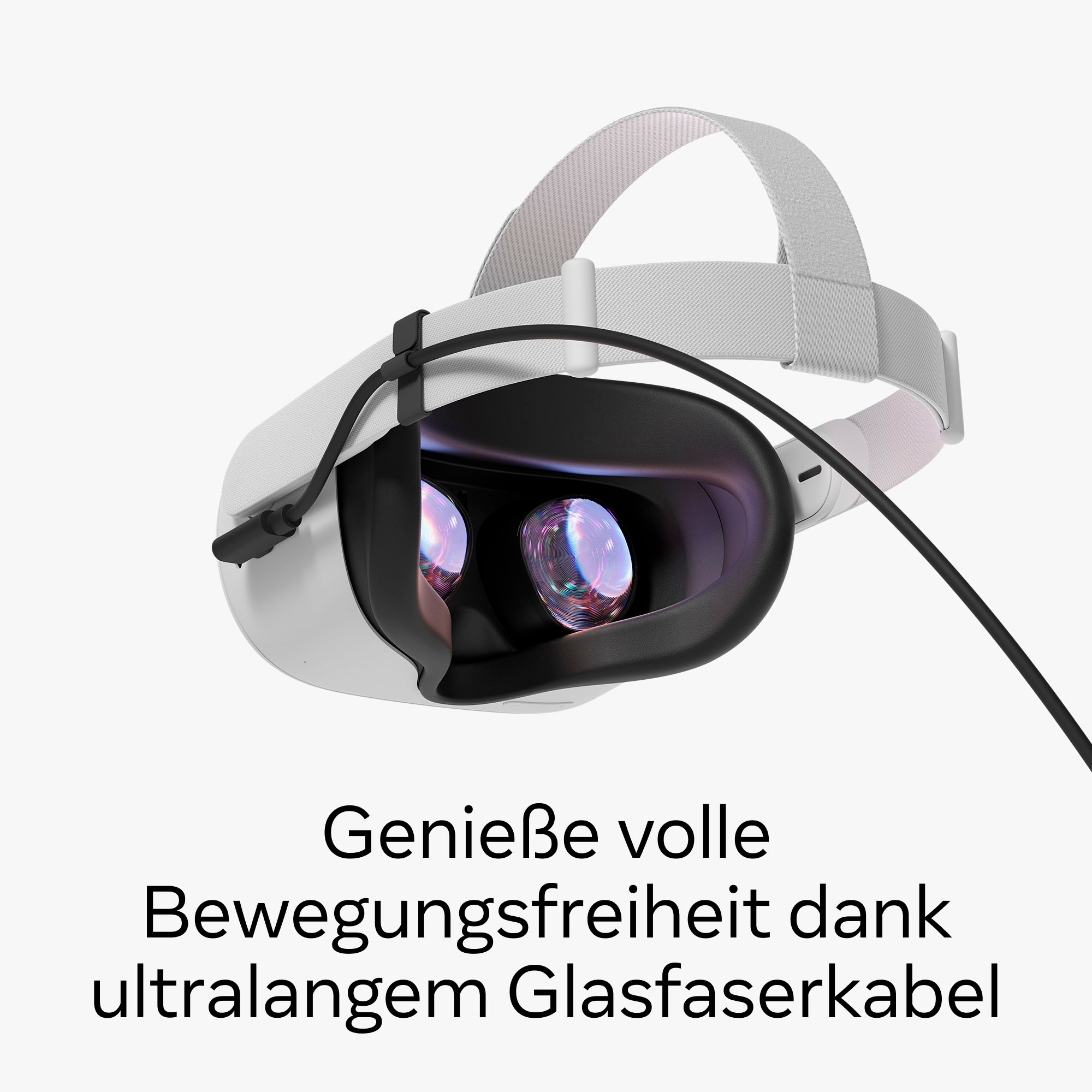 Meta Quest Virtual-Reality-Brille »Link-Kabel«