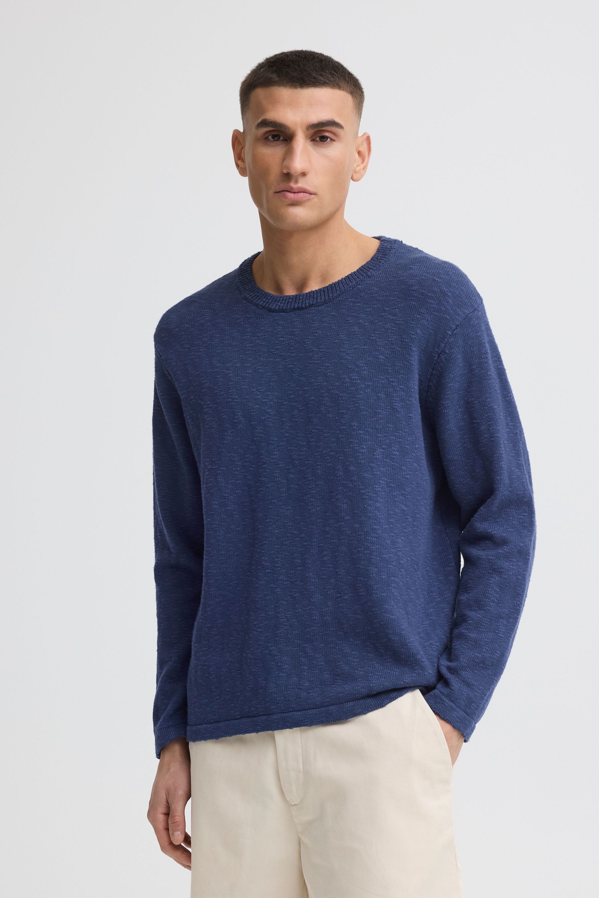 !Solid Strickfleece-Pullover »Strickpullover SDUstin«